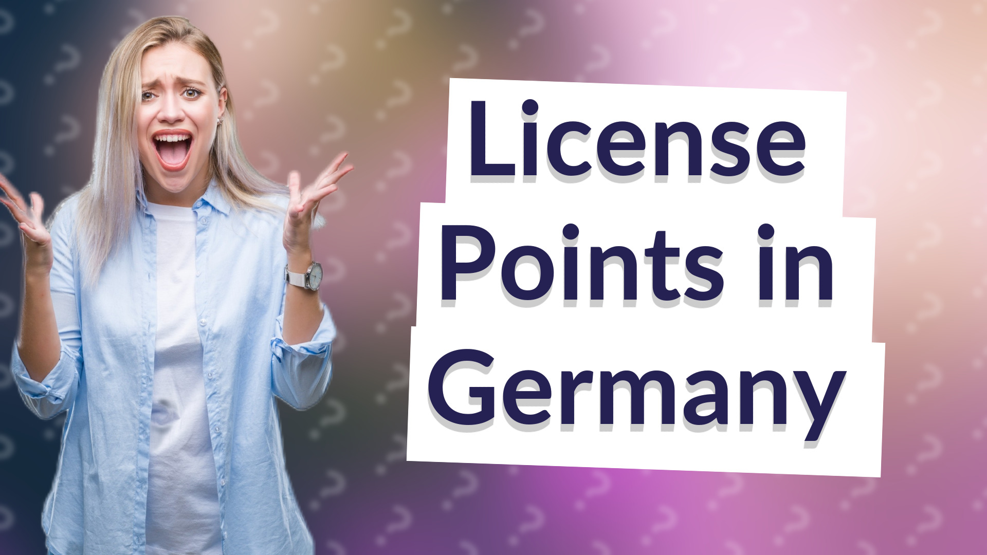 License Points in Germany