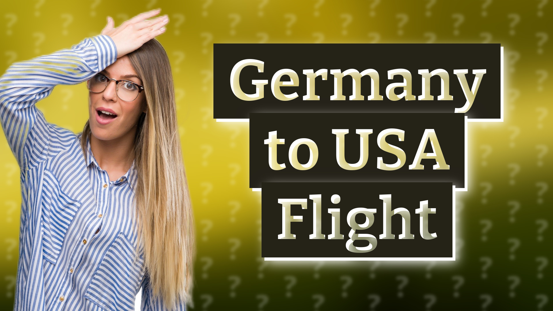 Germany to USA Flight