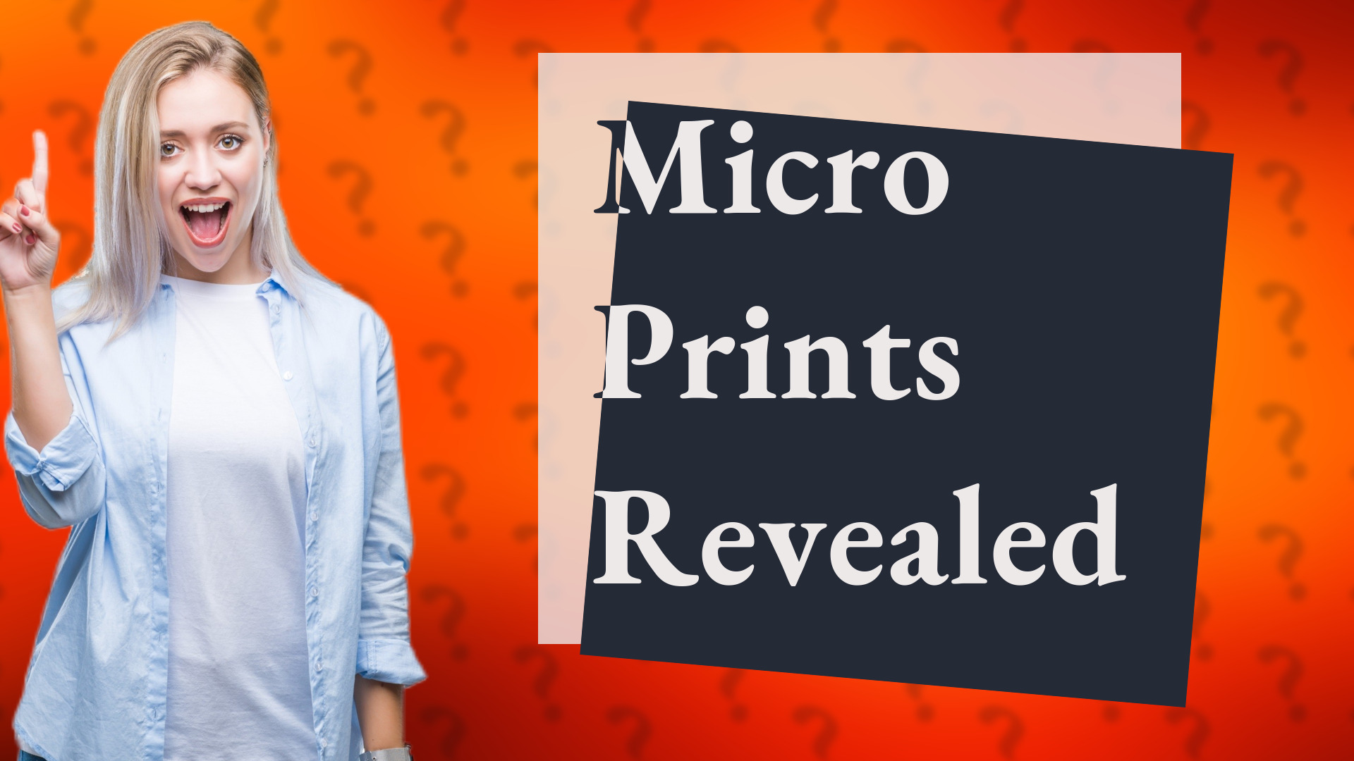 Micro Prints Revealed