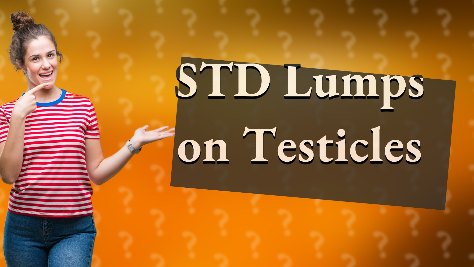 STD Lumps on Testicles