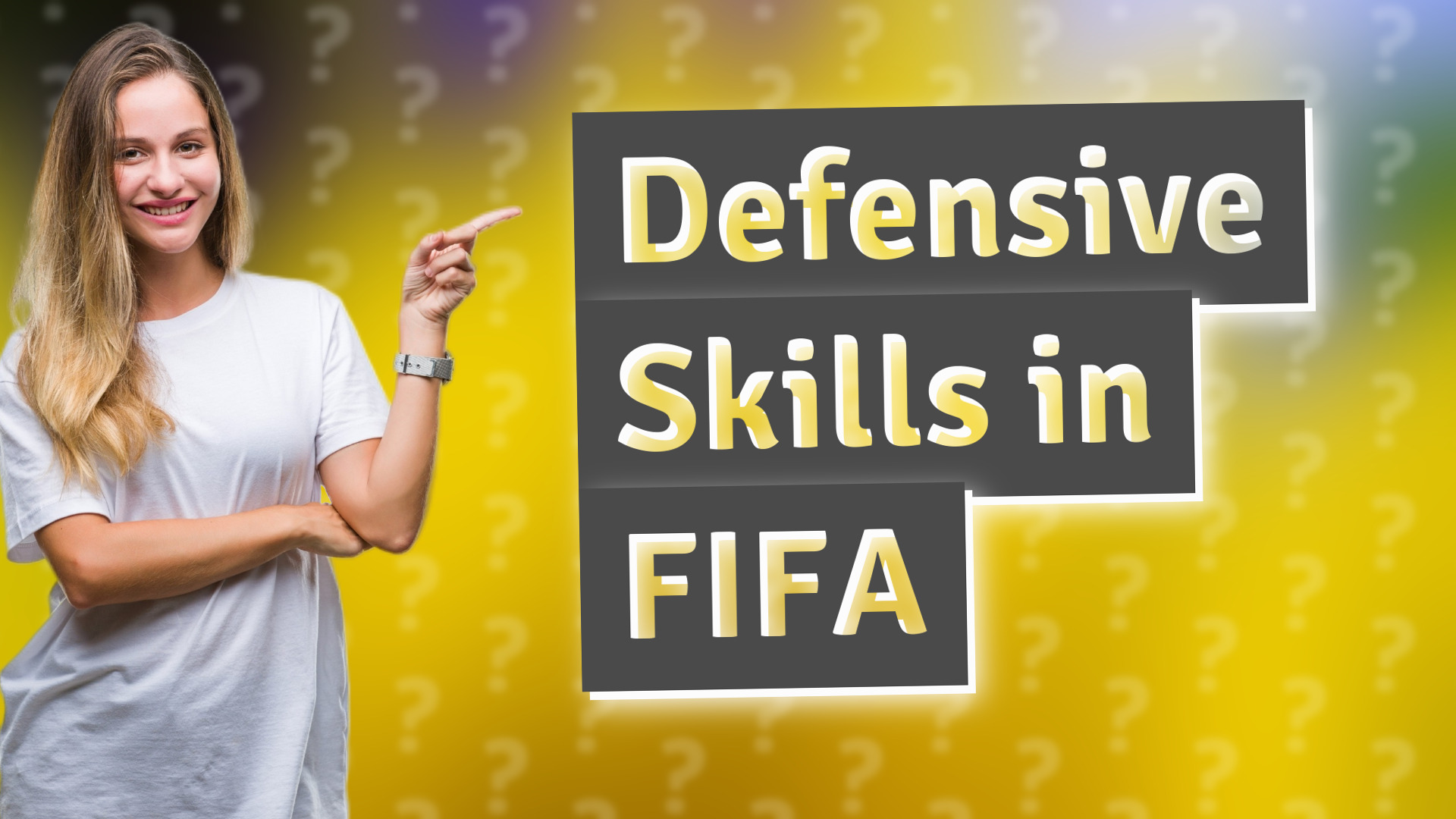 Defensive Skills in FIFA