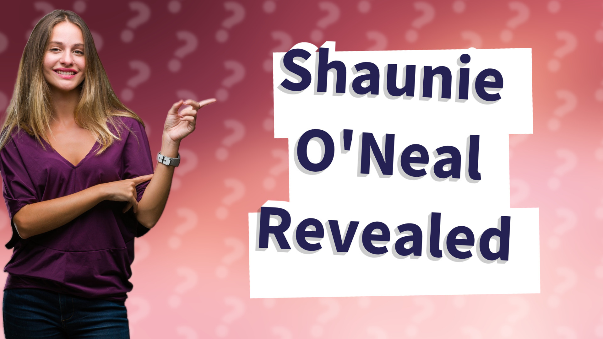 Shaunie O'Neal Revealed