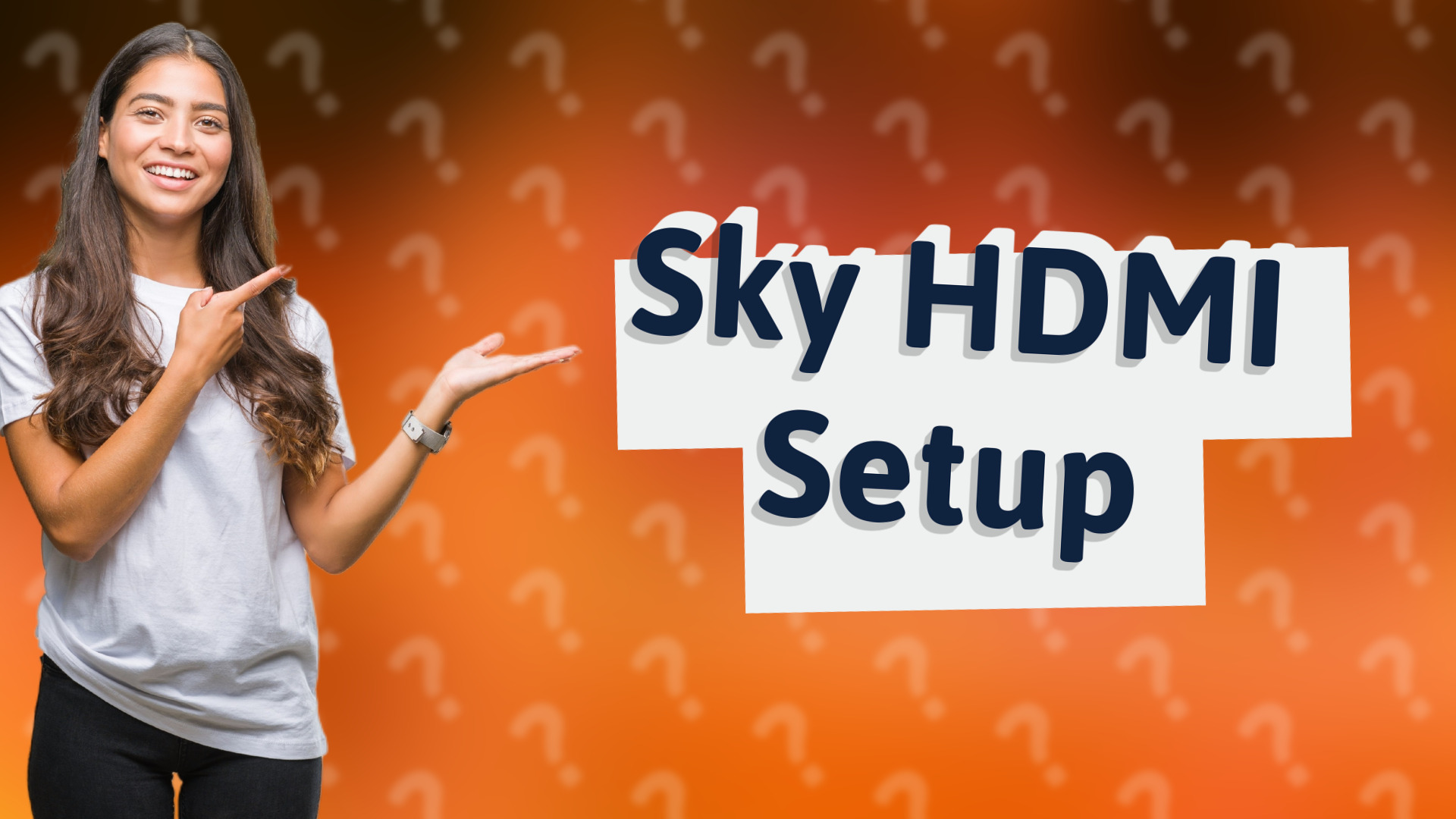 Sky HDMI Setup