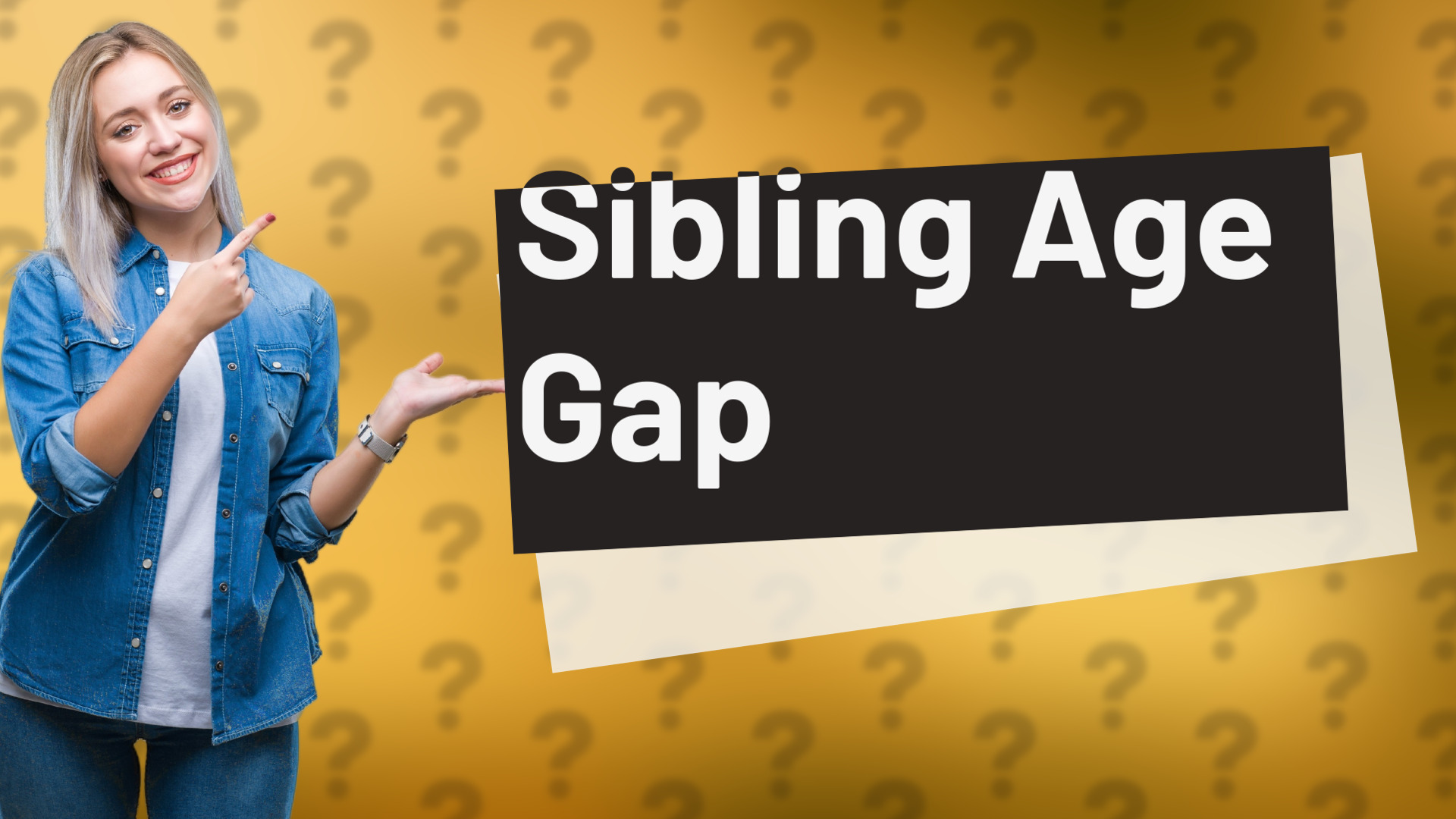 Sibling Age Gap