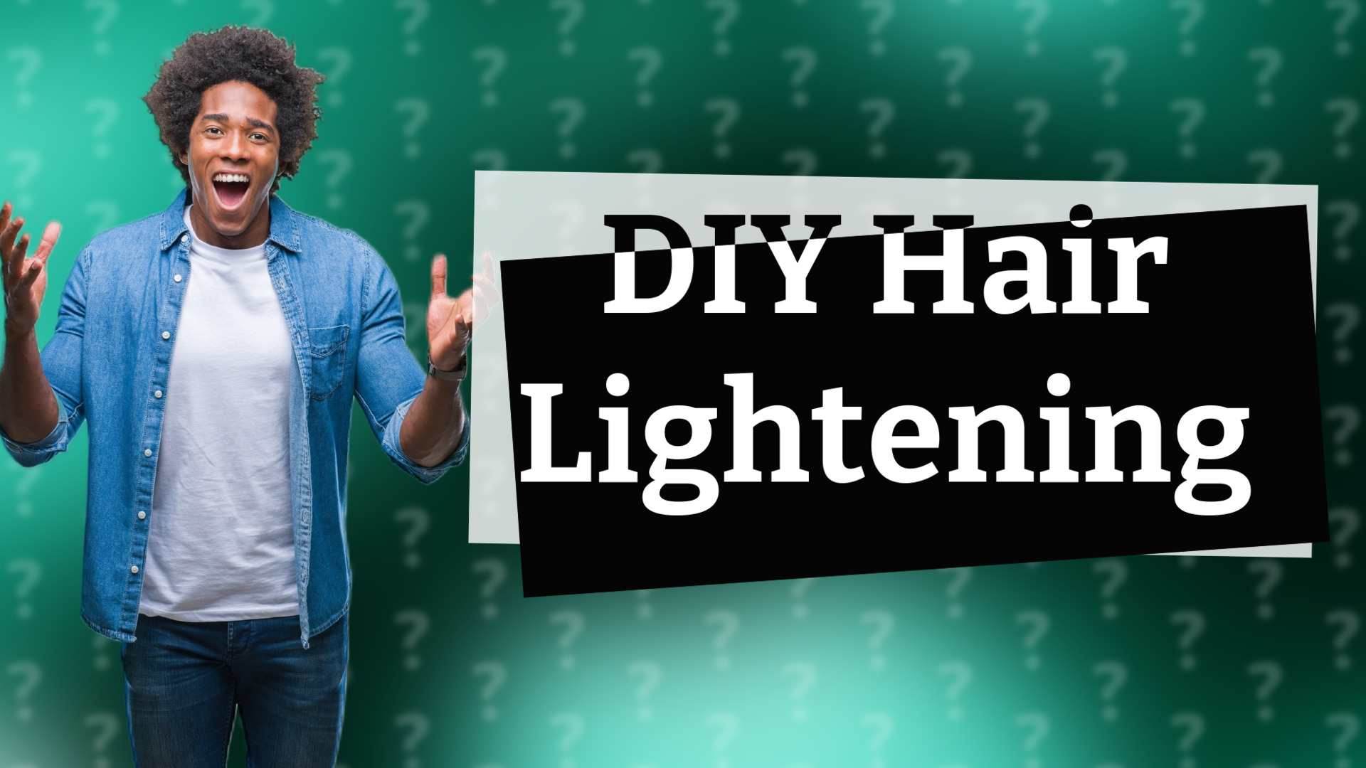 DIY Hair Lightening
