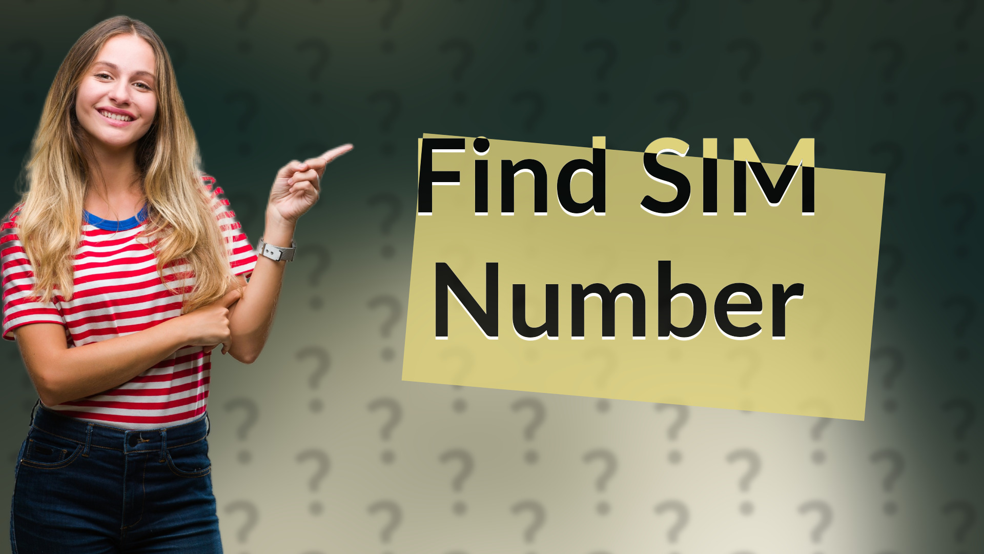 Find SIM Number
