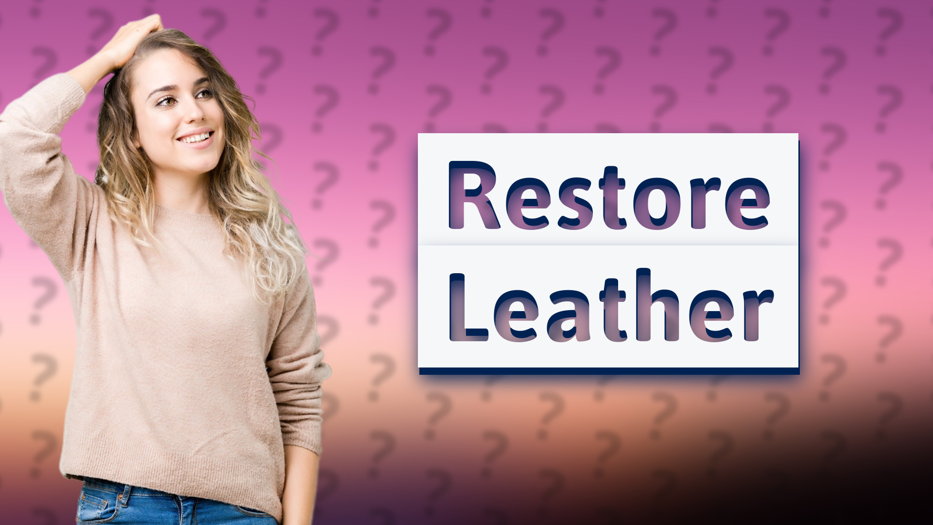 Restore Leather