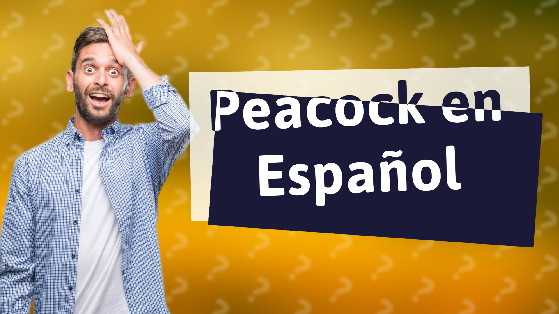 Peacock en Español