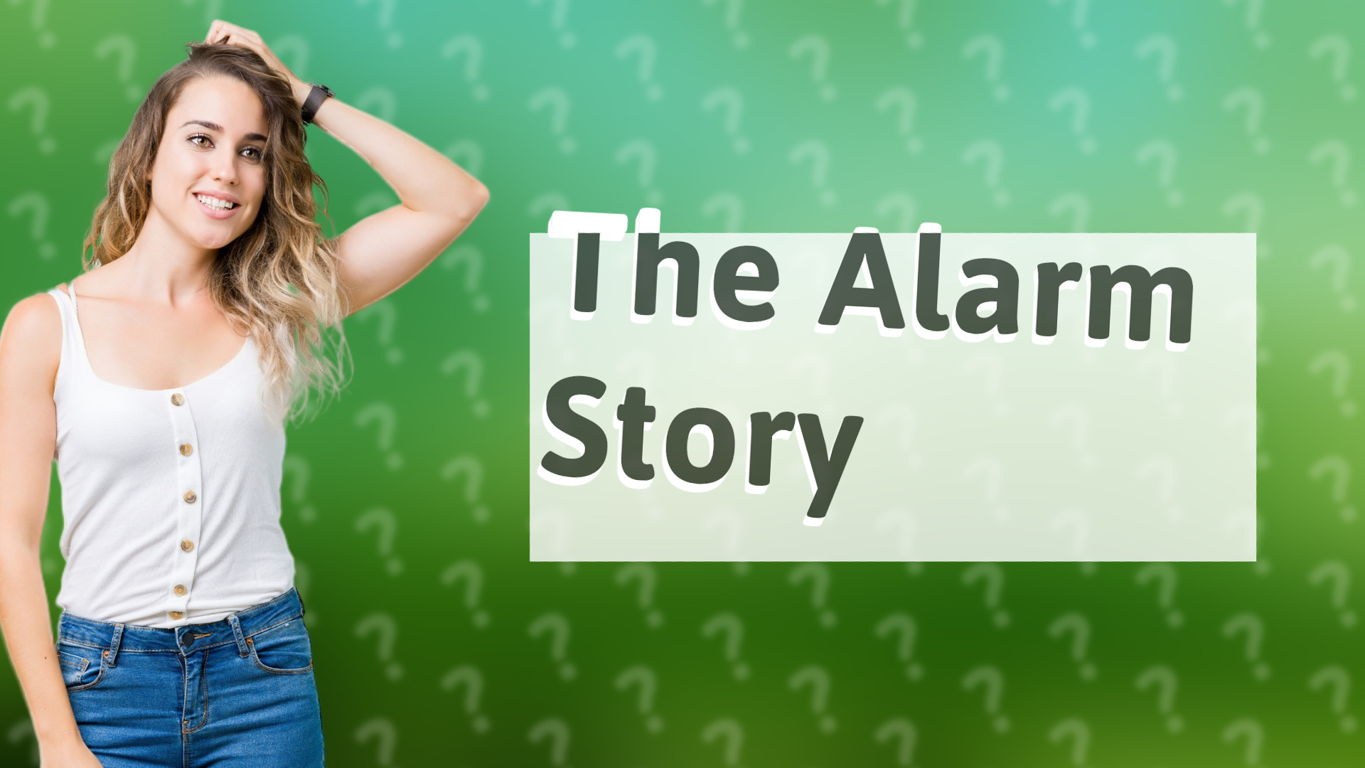 The Alarm Story