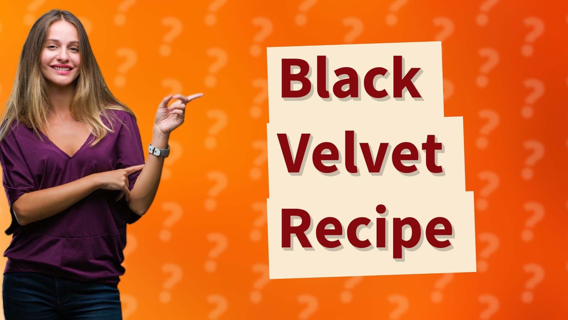Black Velvet Recipe