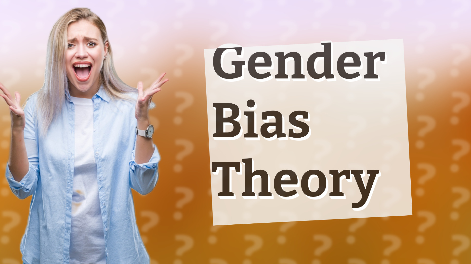 Gender Bias Theory