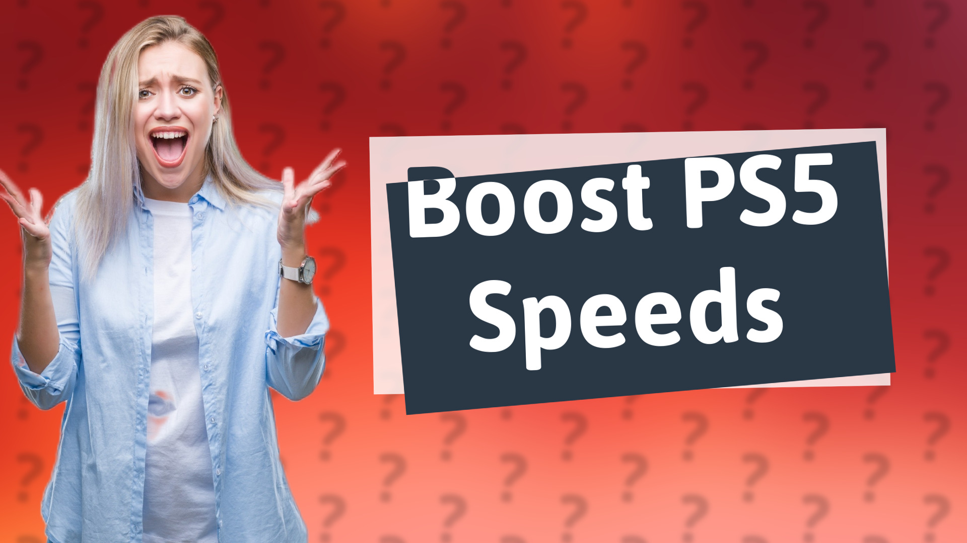 Boost PS5 Speeds
