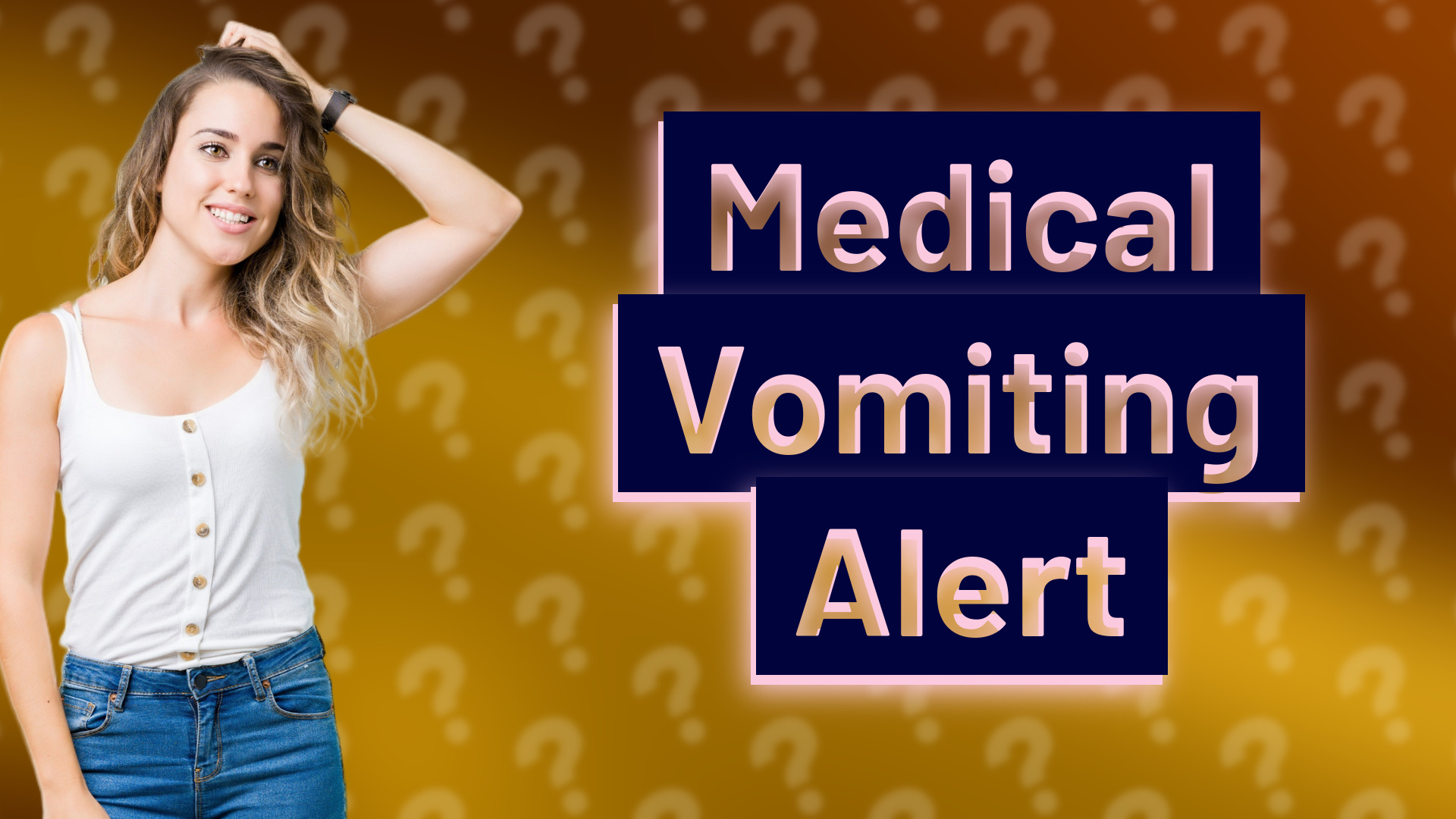 Medical Vomiting Alert