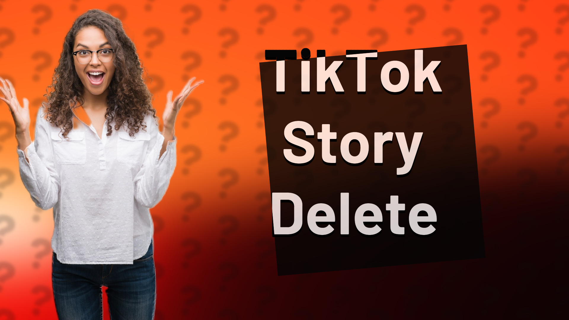 TikTok Story Delete