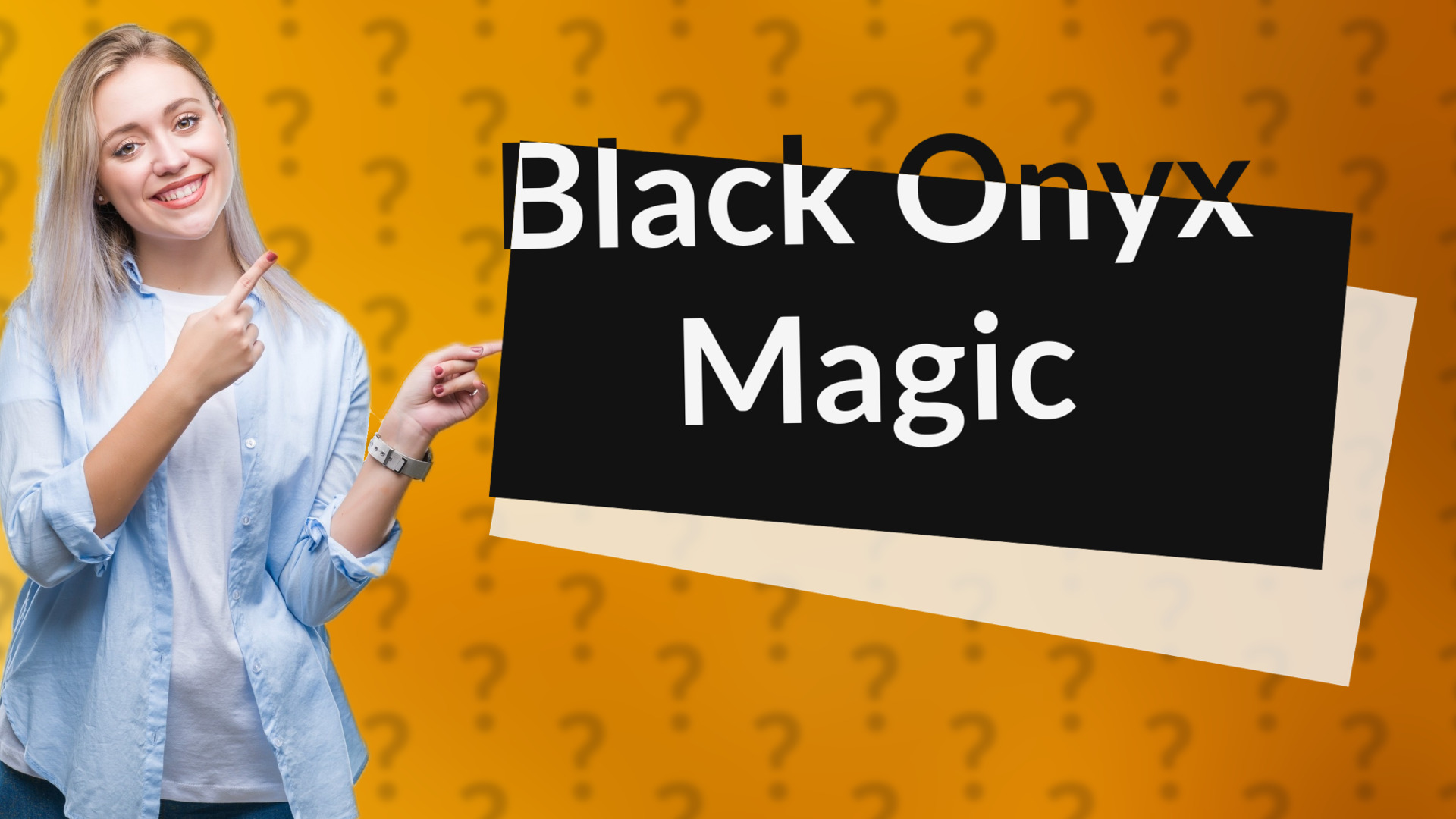 Black Onyx Magic