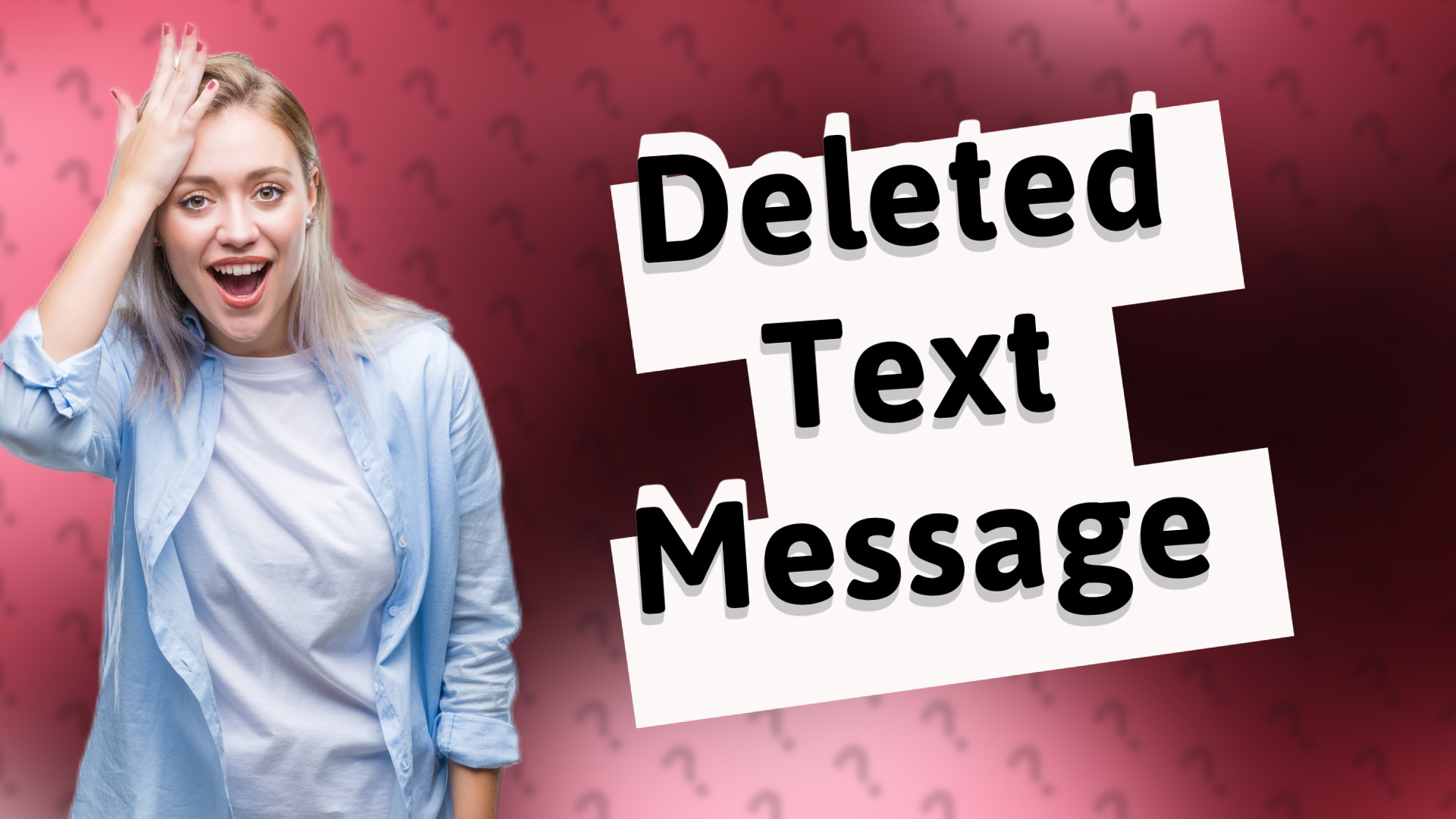 Deleted Text Message