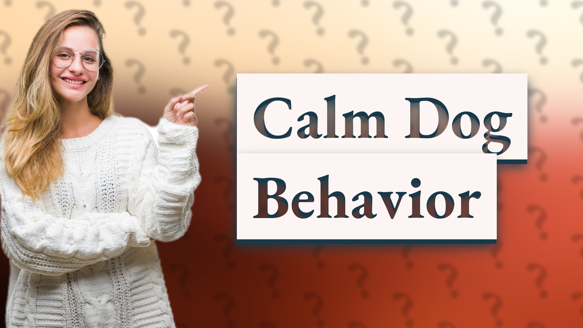 Calm Dog Behavior