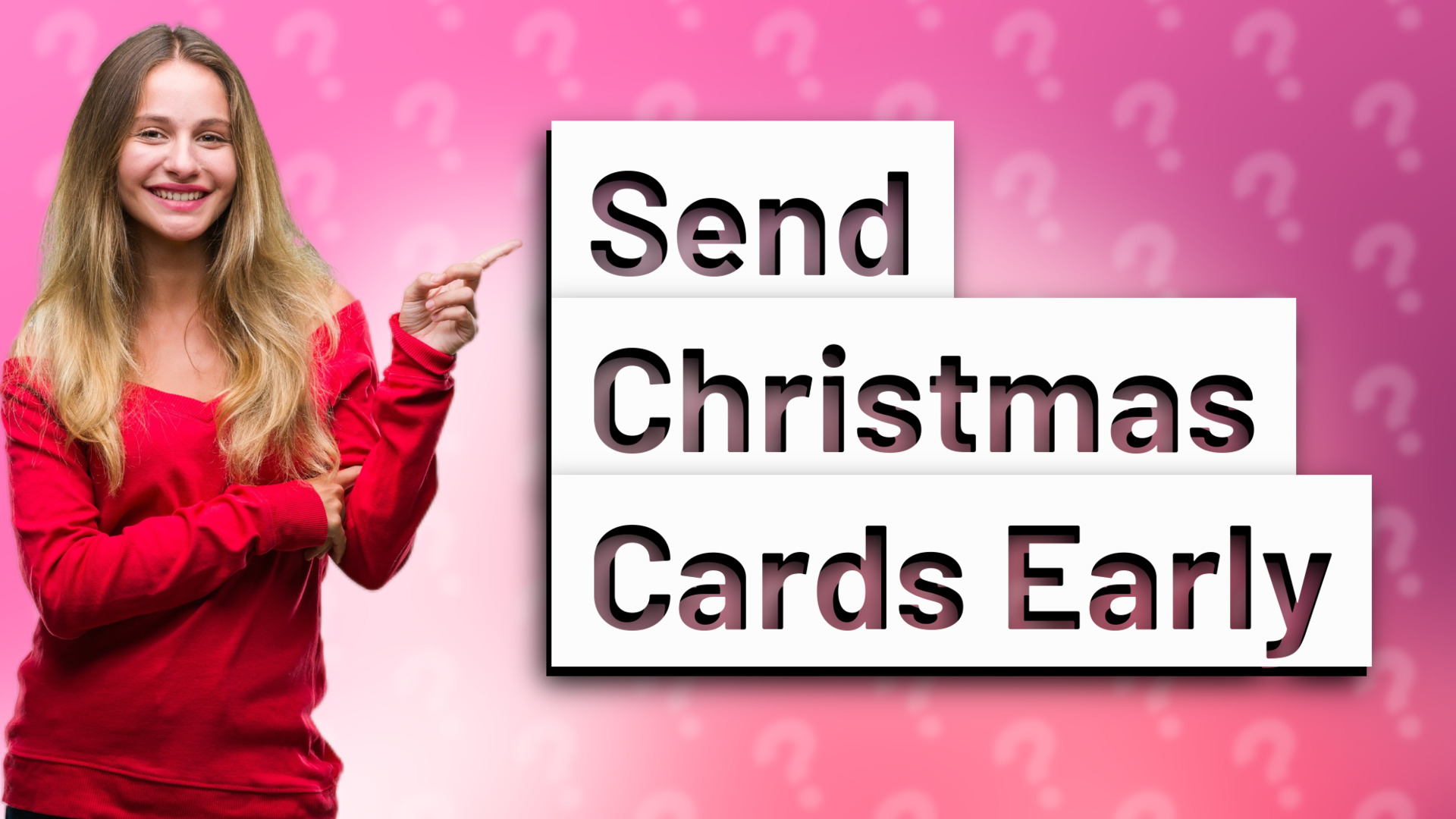 Send Christmas Cards Early