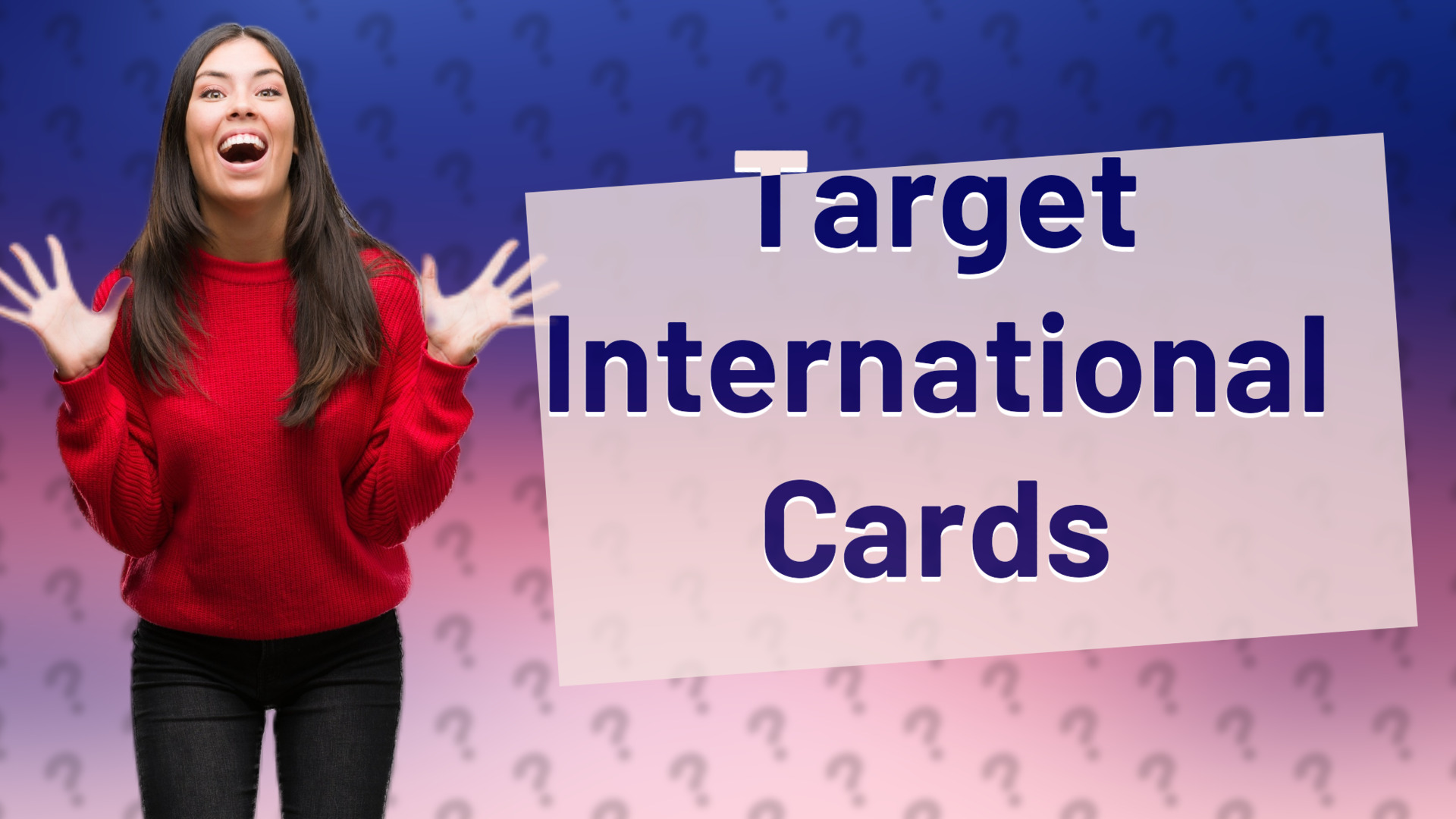 Target International Cards