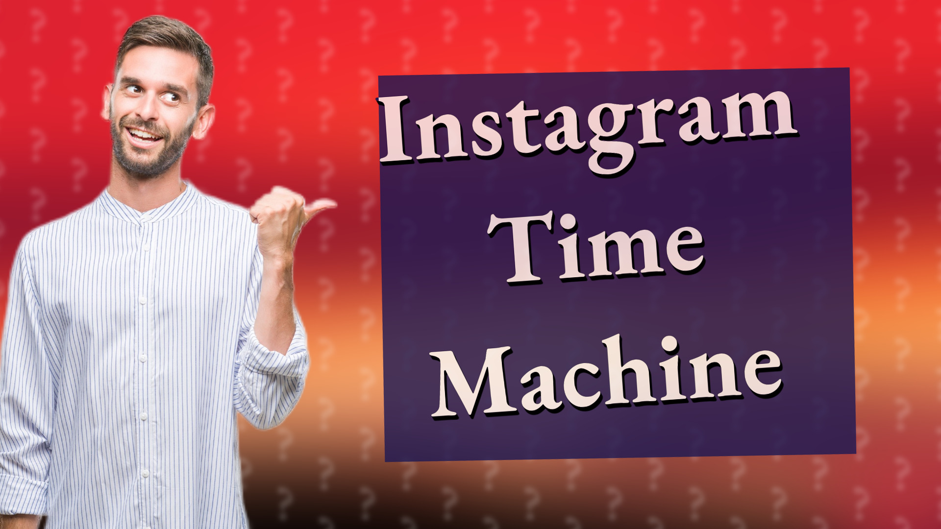 Instagram Time Machine