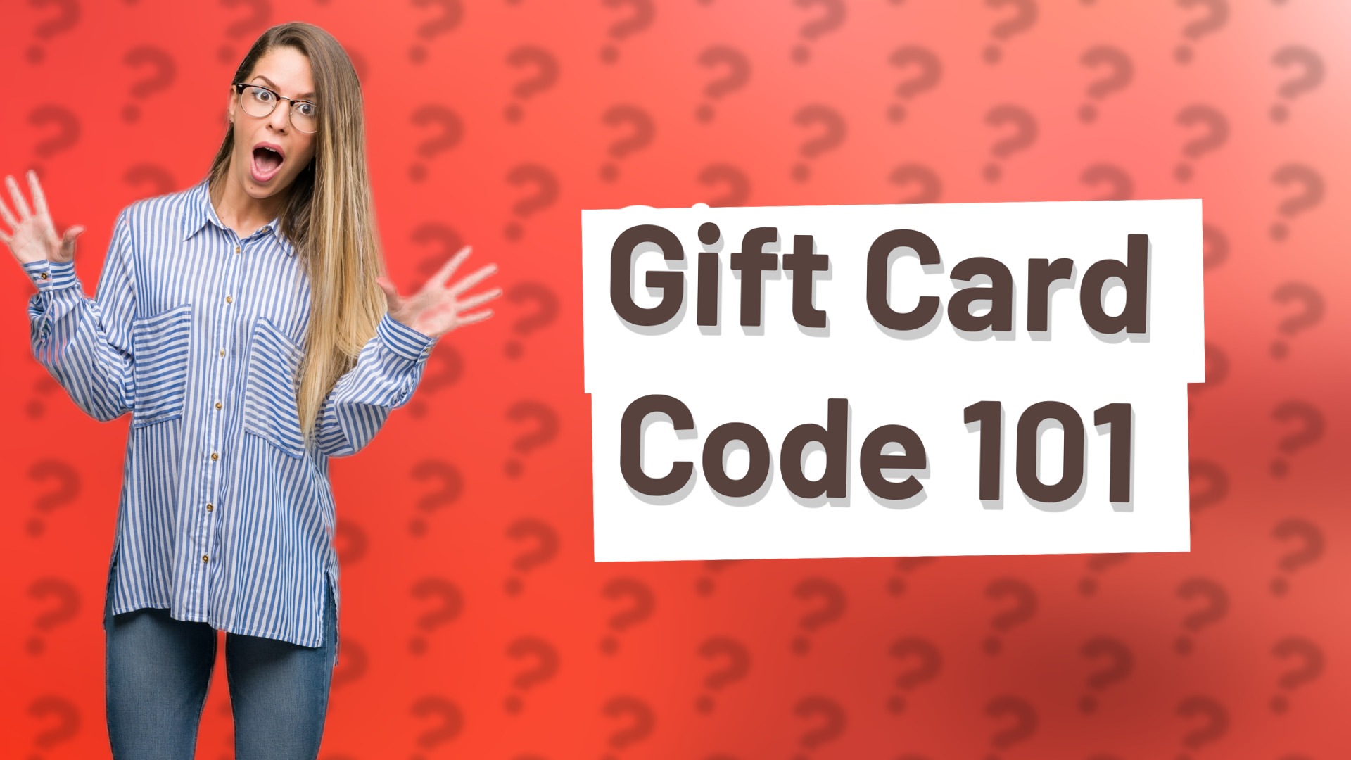 Gift Card Code 101