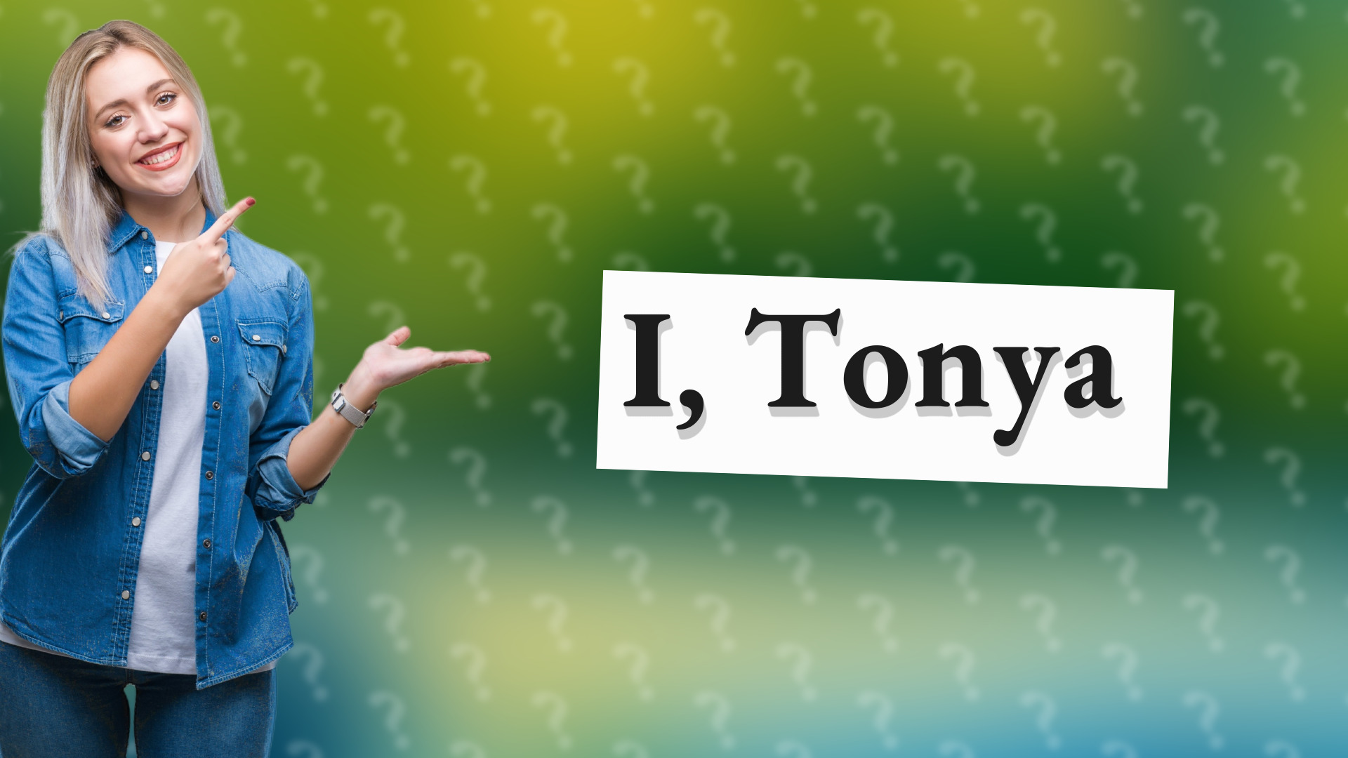 I, Tonya