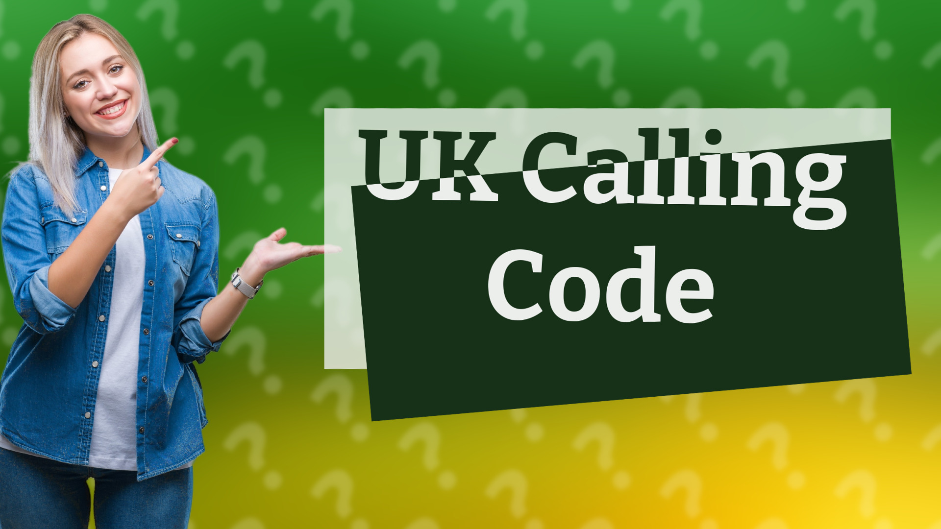 UK Calling Code