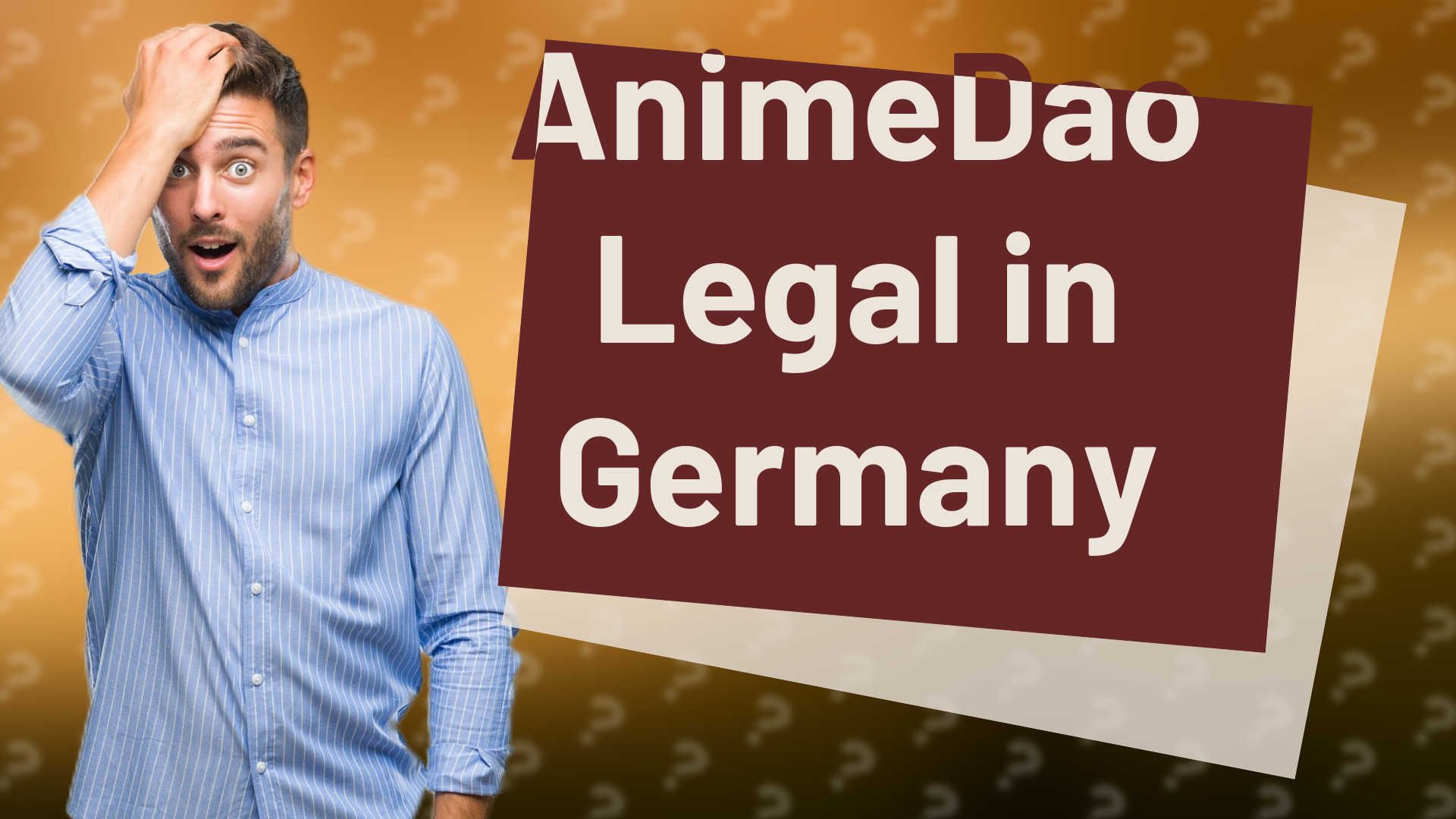 AnimeDao Legal in Germany
