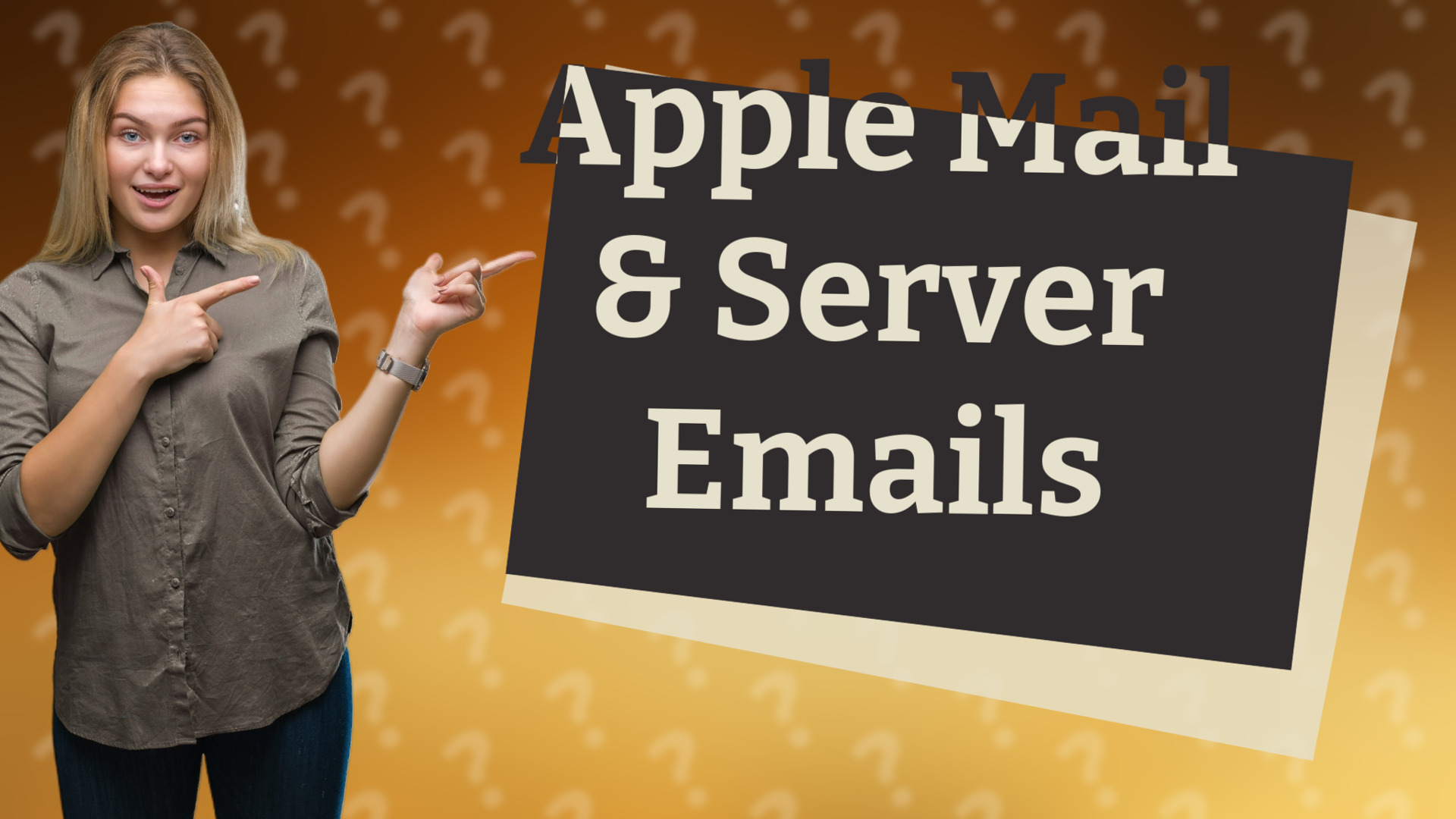 Apple Mail & Server Emails
