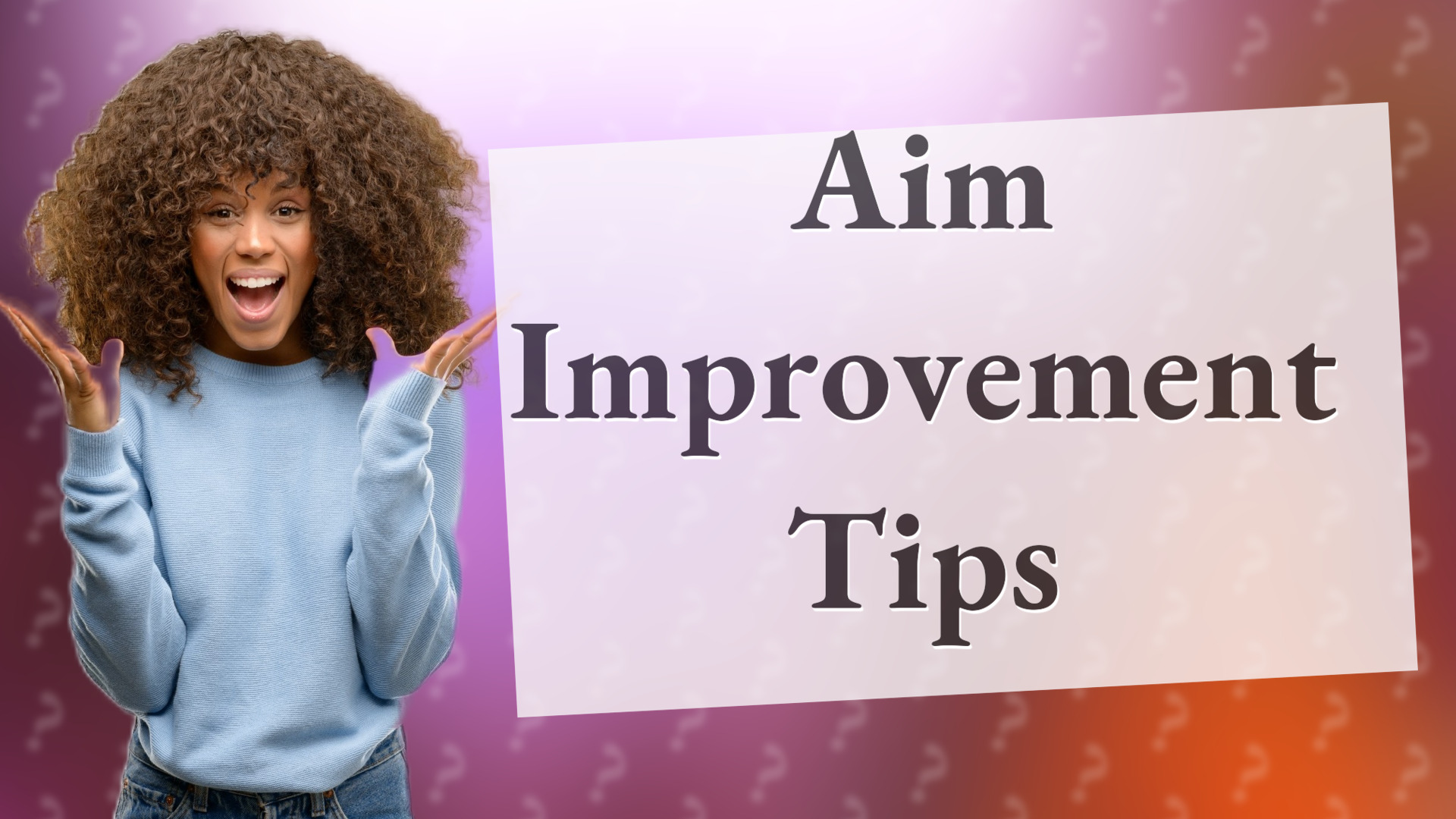 Aim Improvement Tips