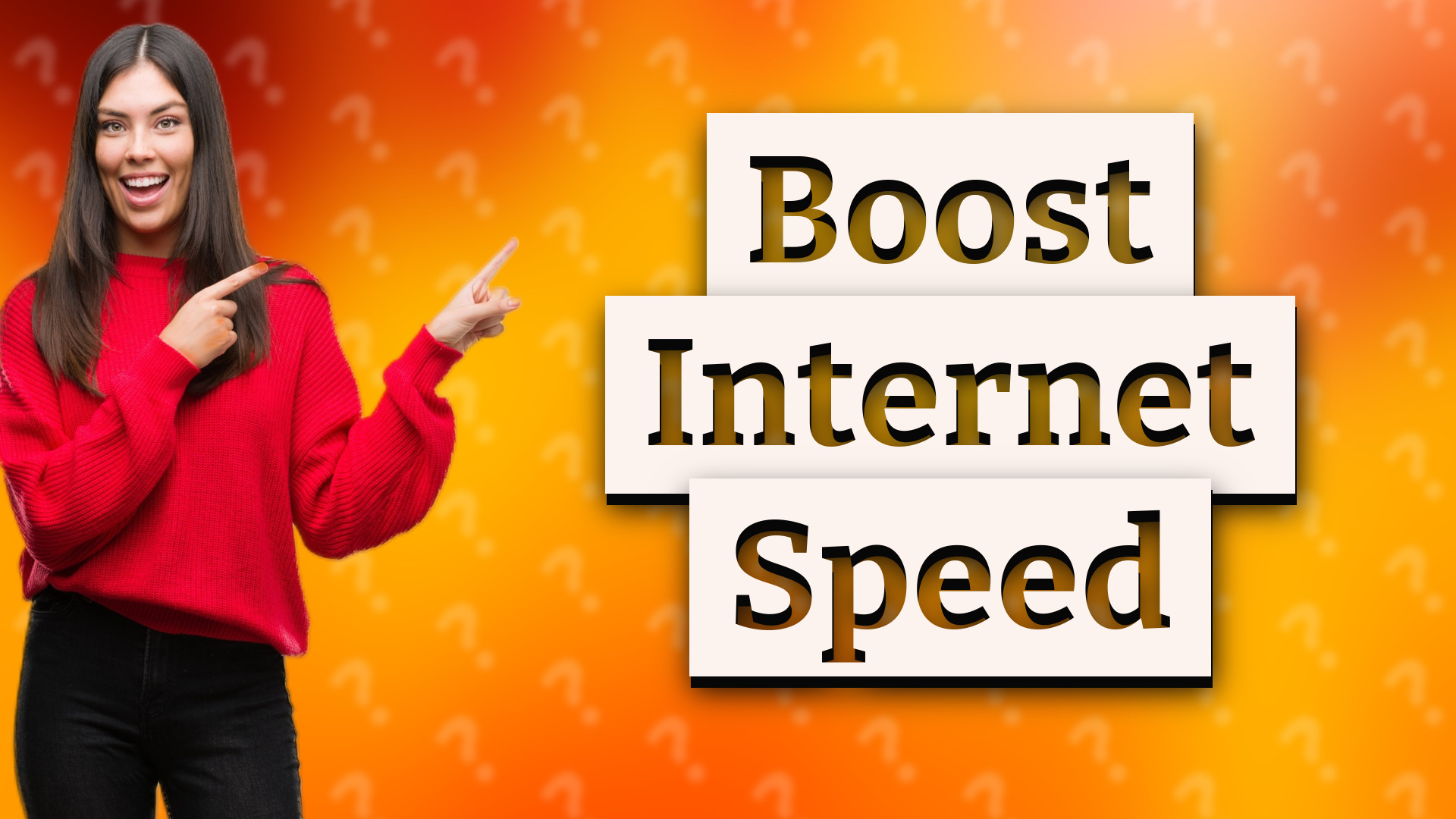 Boost Internet Speed