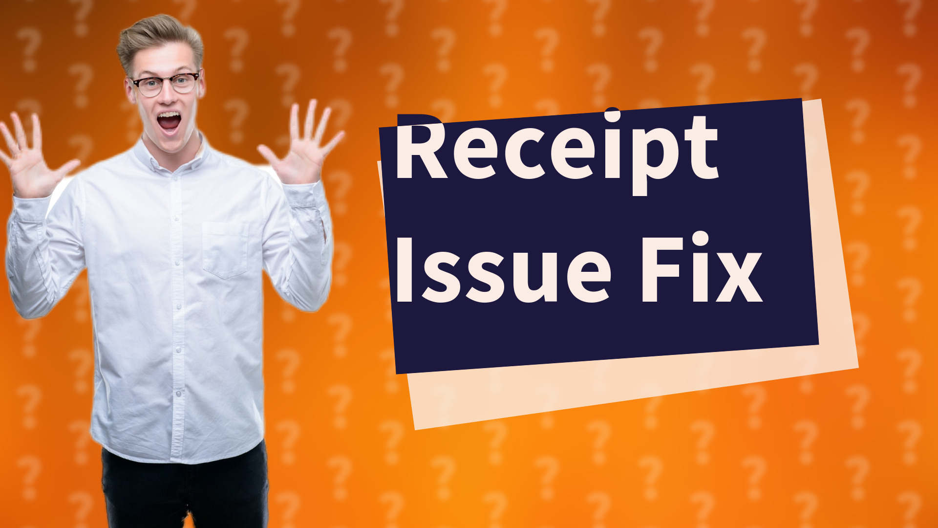 Receipt Issue Fix