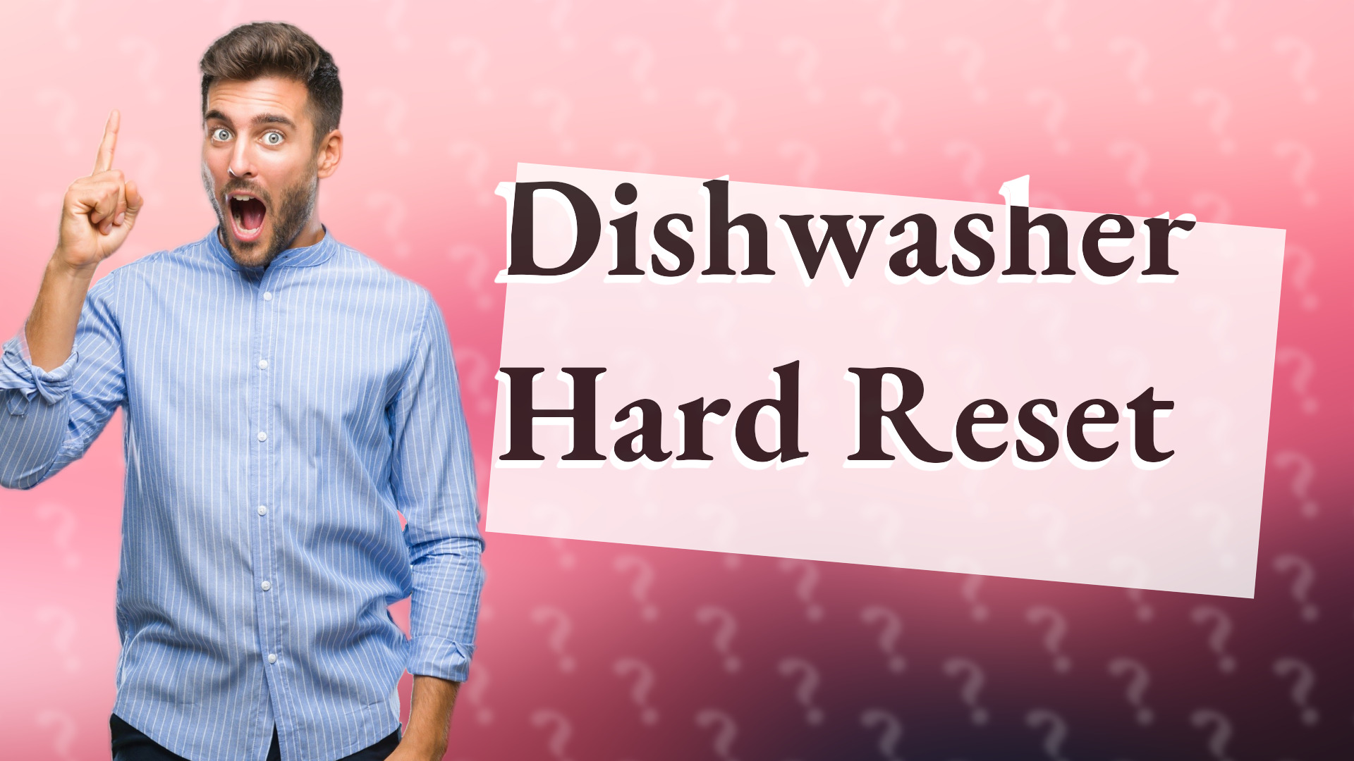 Dishwasher Hard Reset