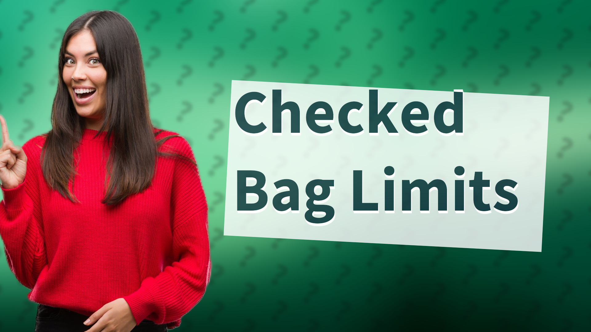 Checked Bag Limits