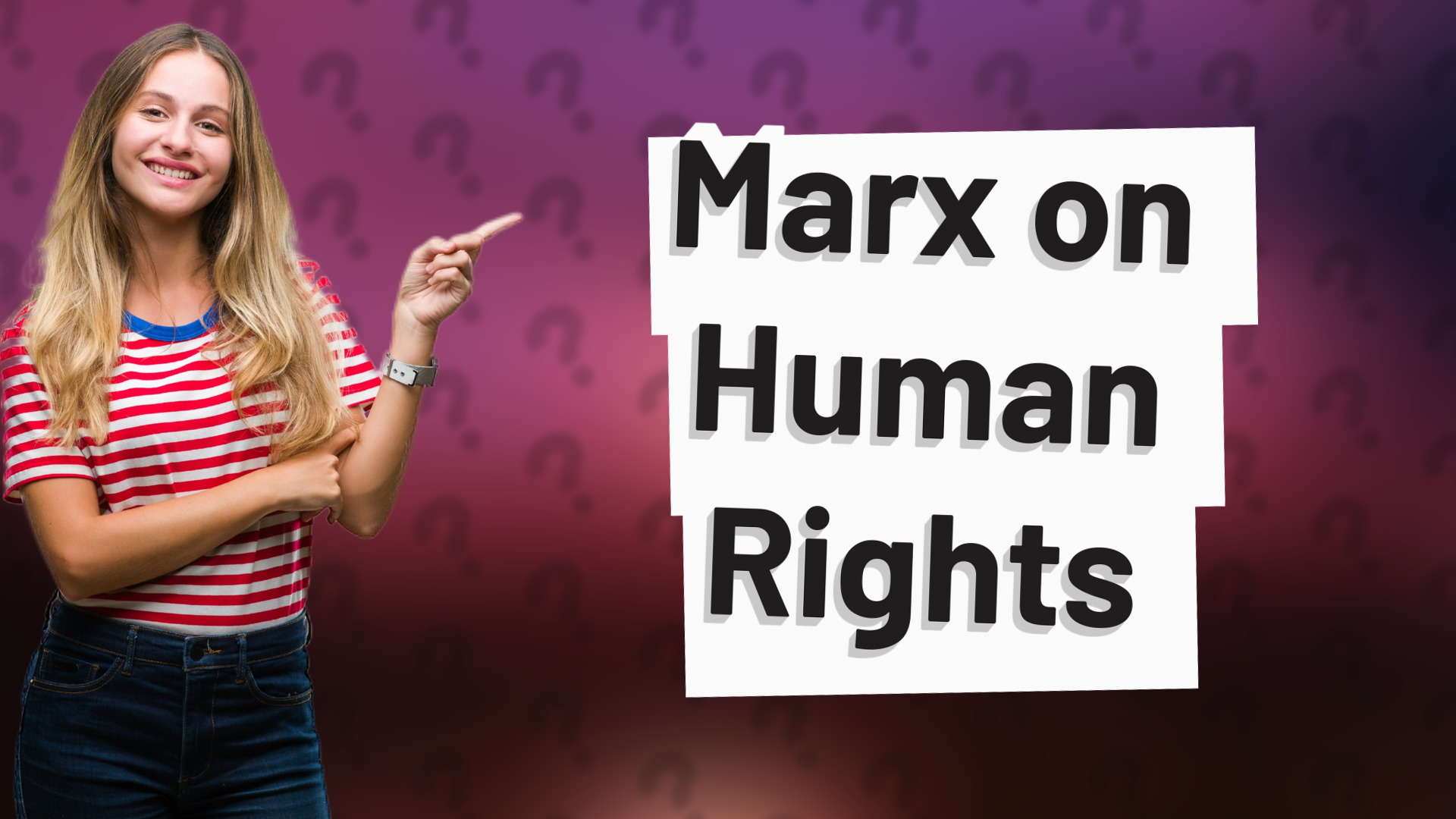 Marx on Human Rights