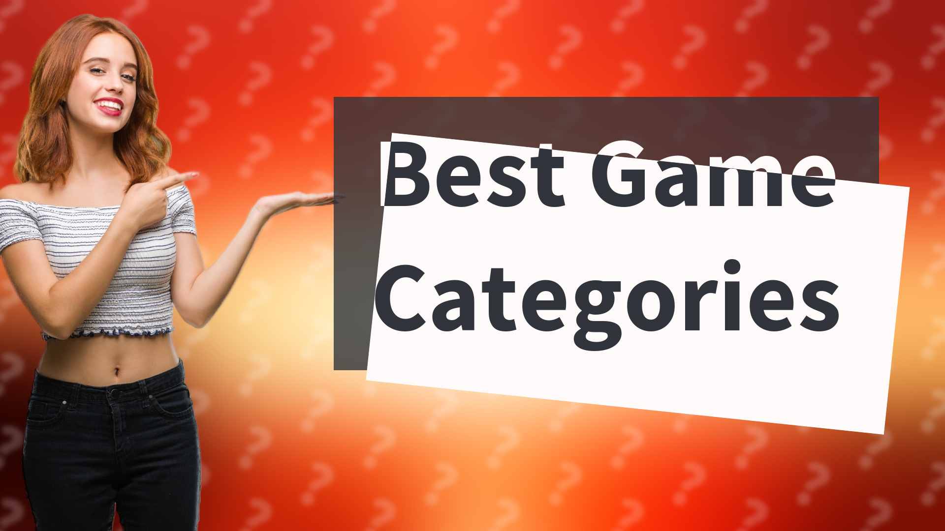 Best Game Categories