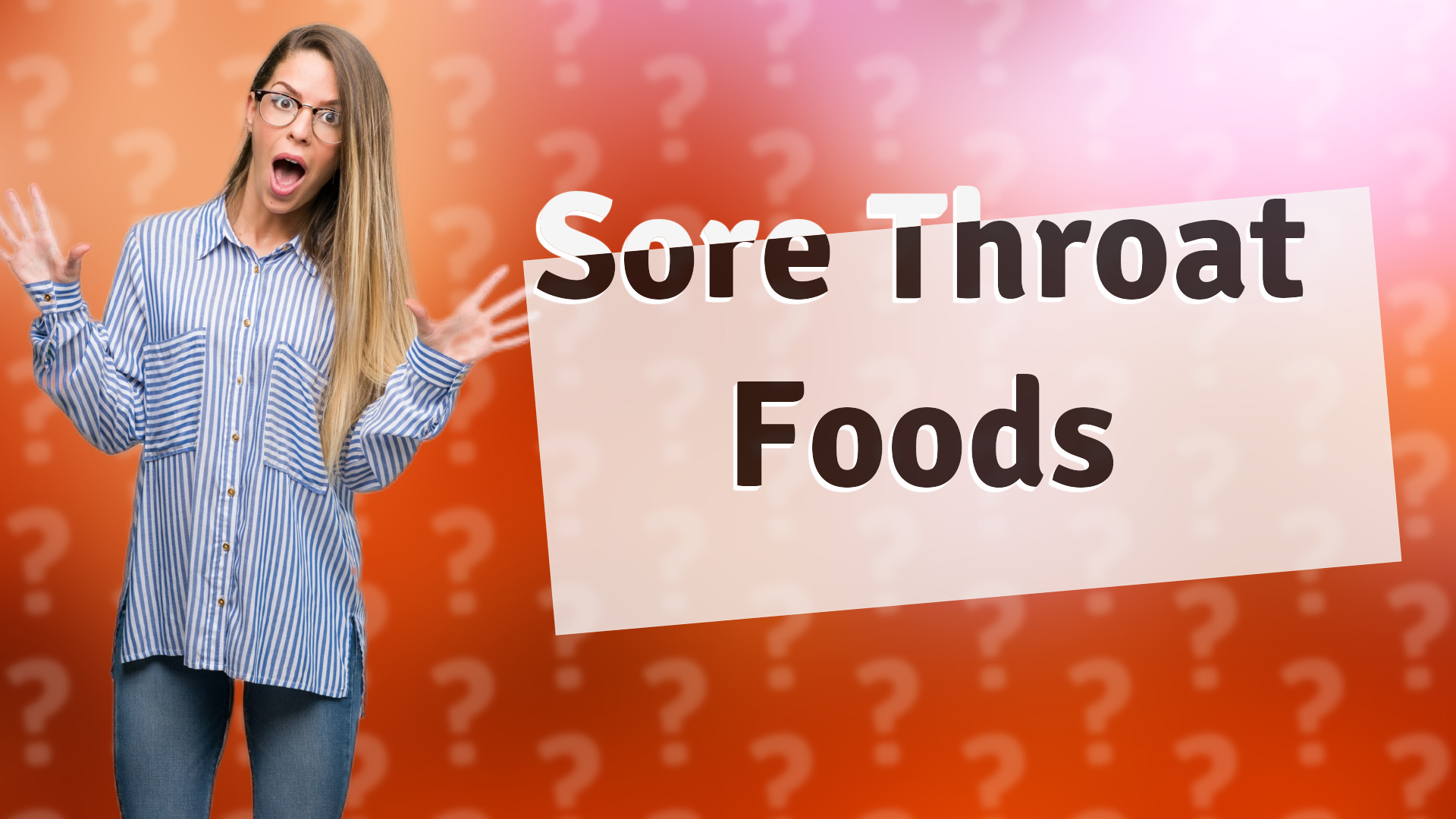Sore Throat Foods