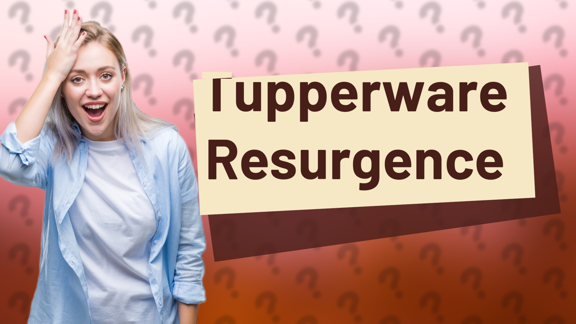 Tupperware Resurgence