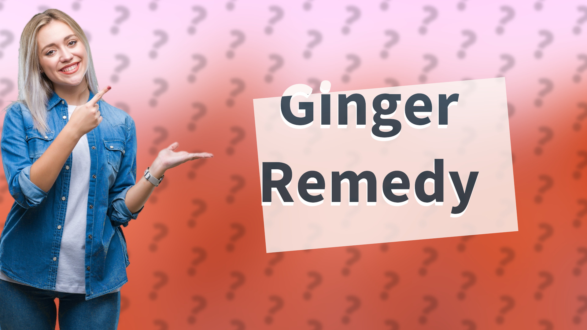 Ginger Remedy