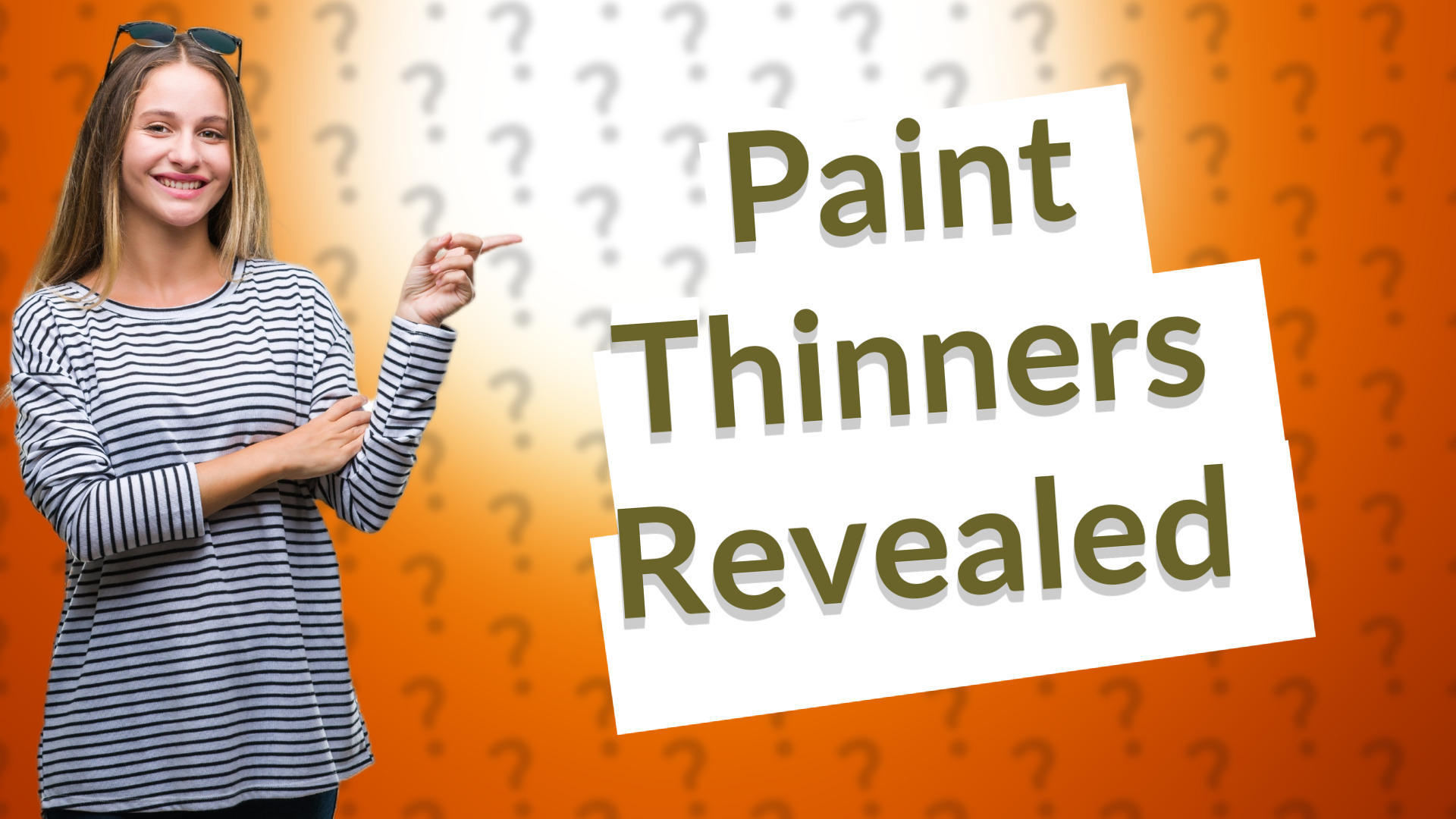 Paint Thinners Revealed