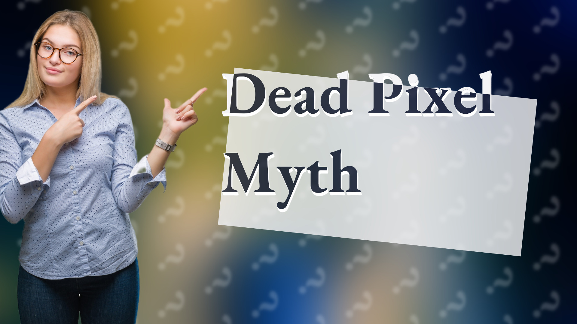 Dead Pixel Myth
