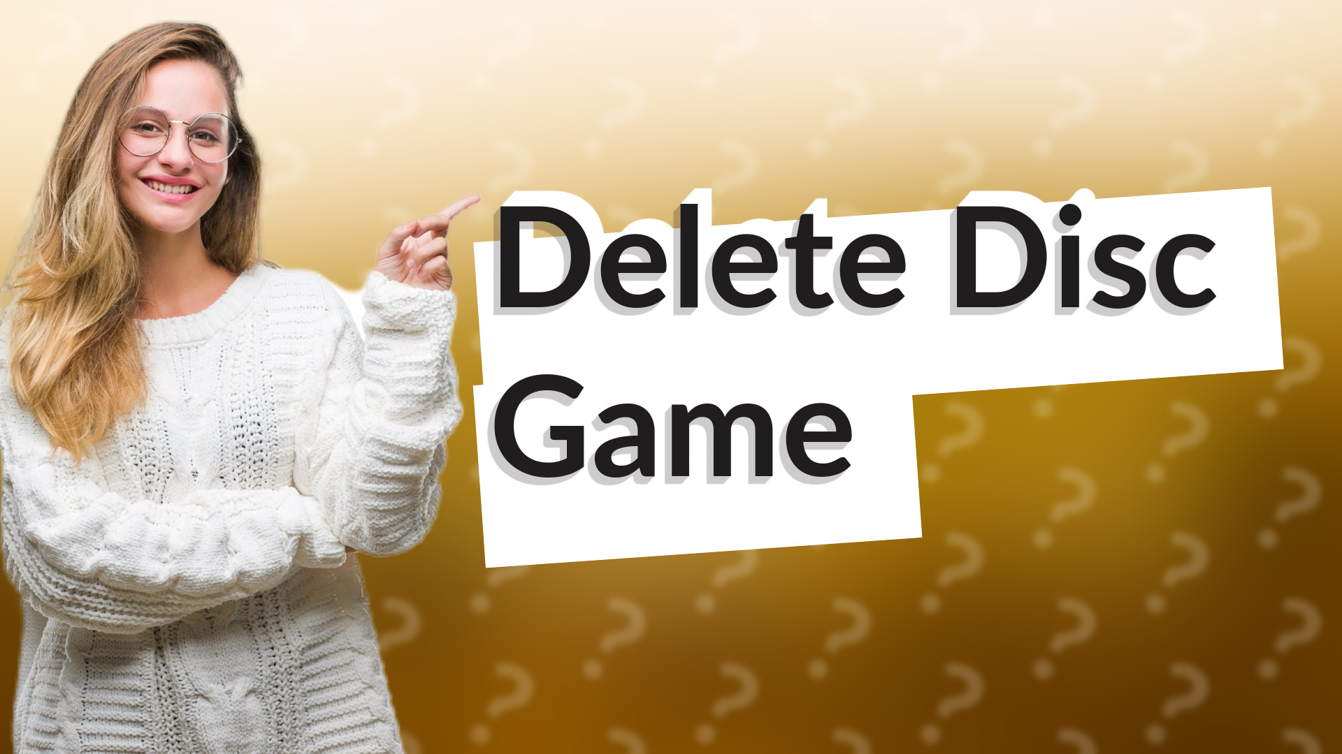Delete Disc Game