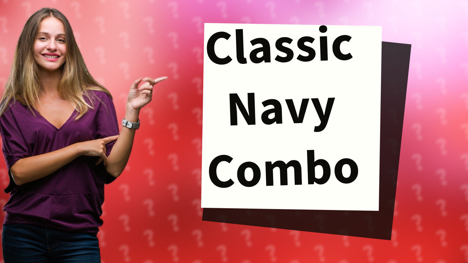 Classic Navy Combo