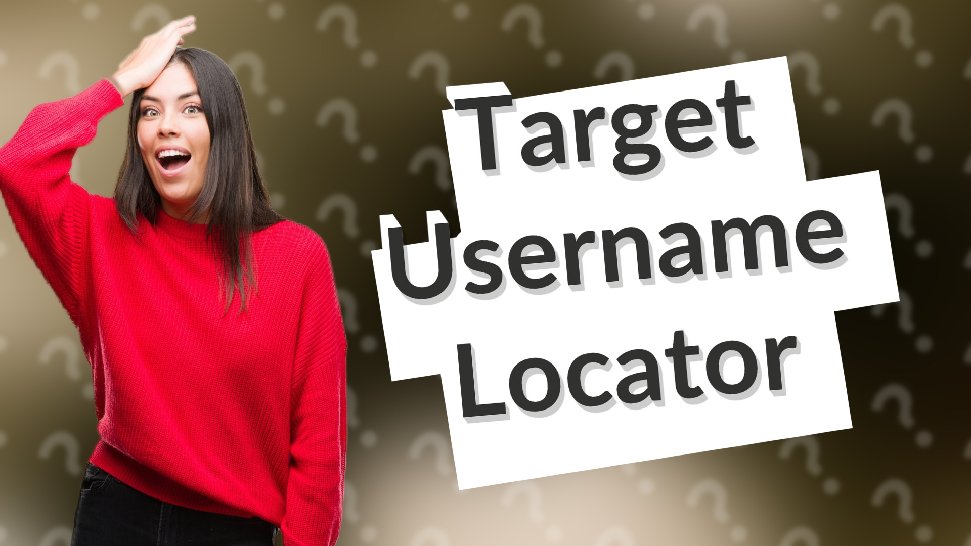 Target Username Locator