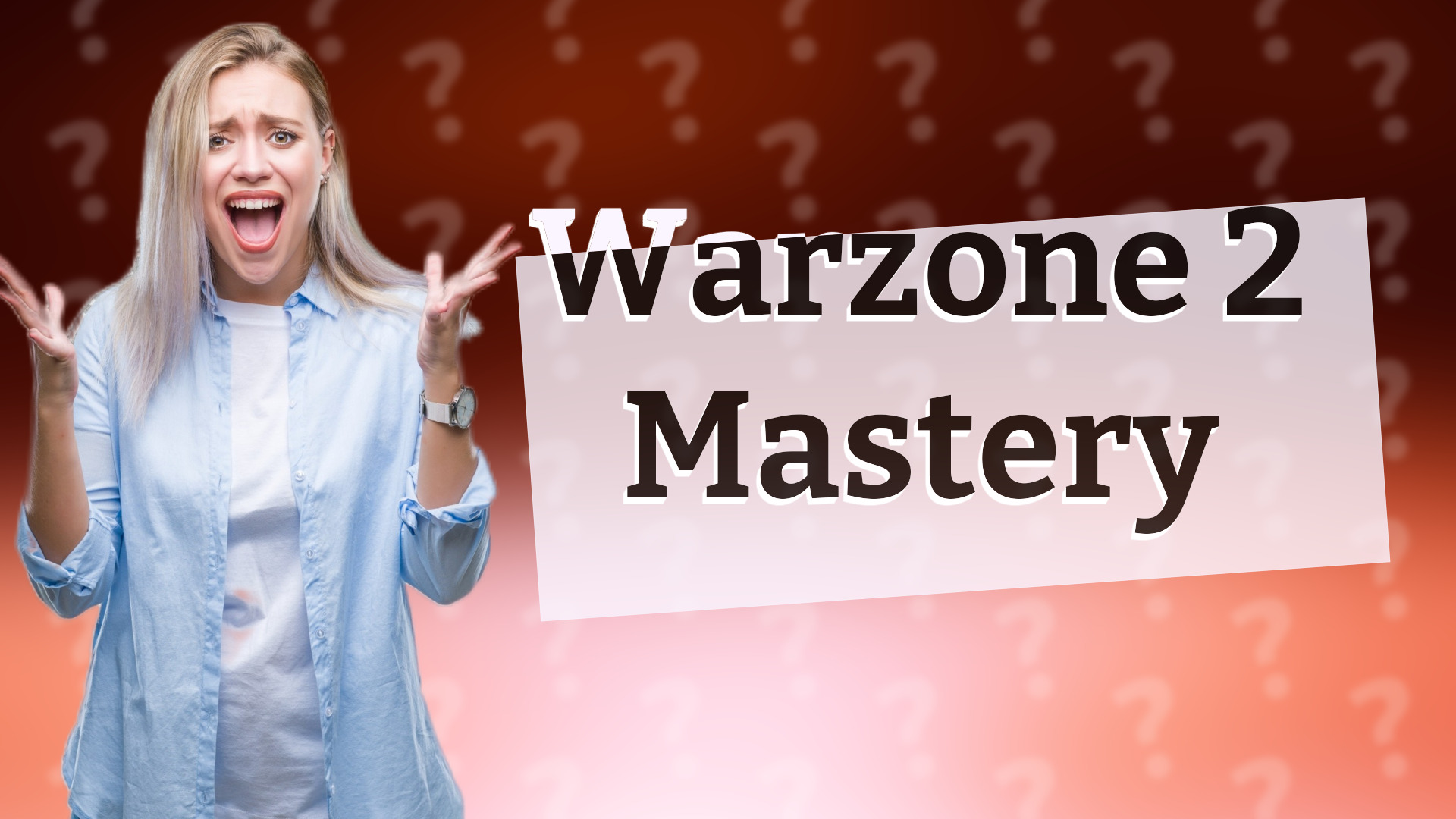 Warzone 2 Mastery