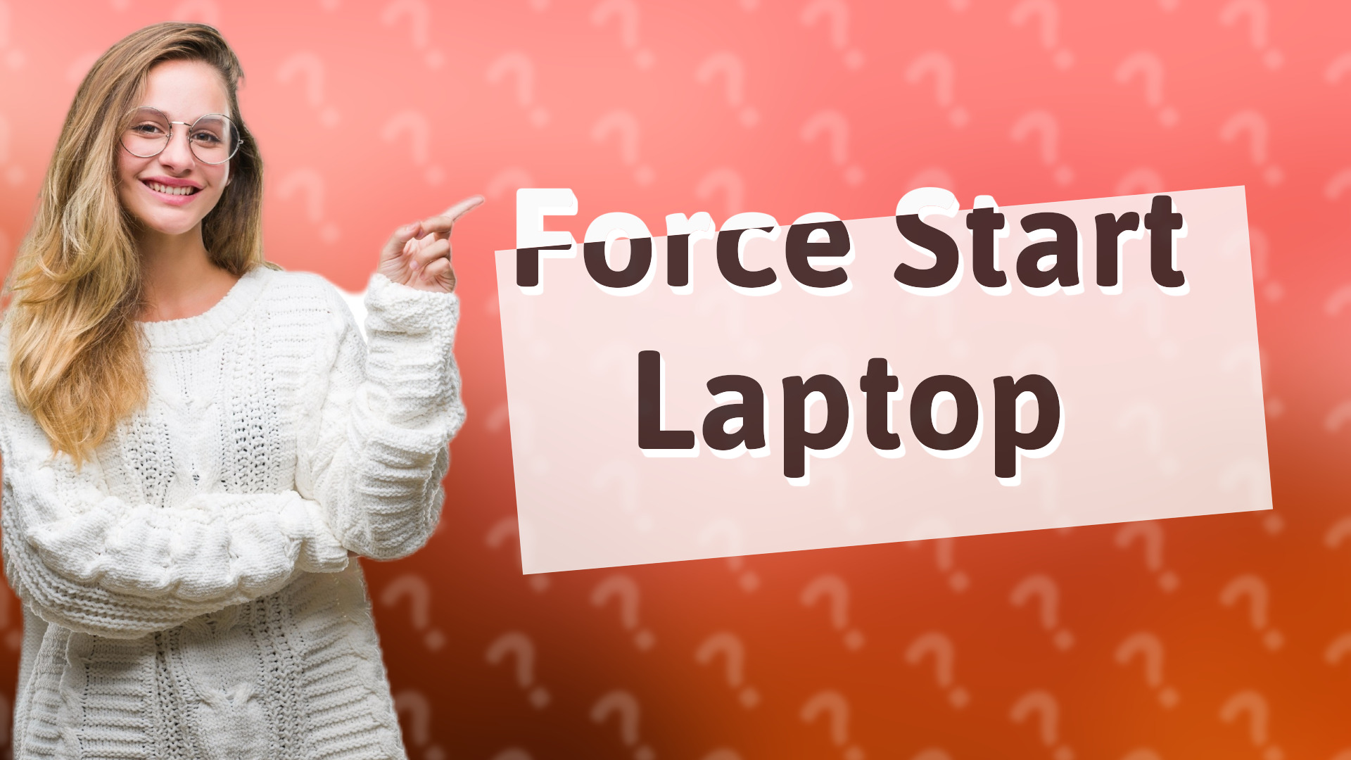 Force Start Laptop