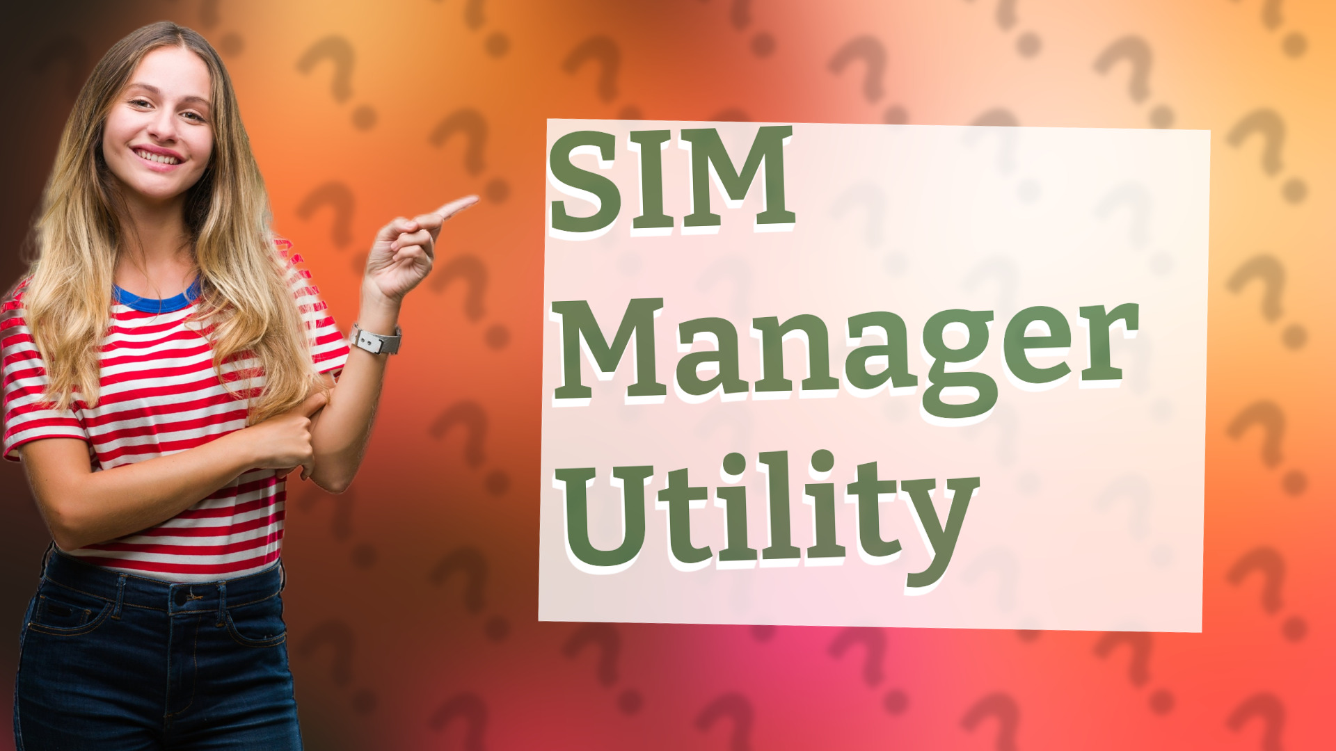 SIM Manager Utility
