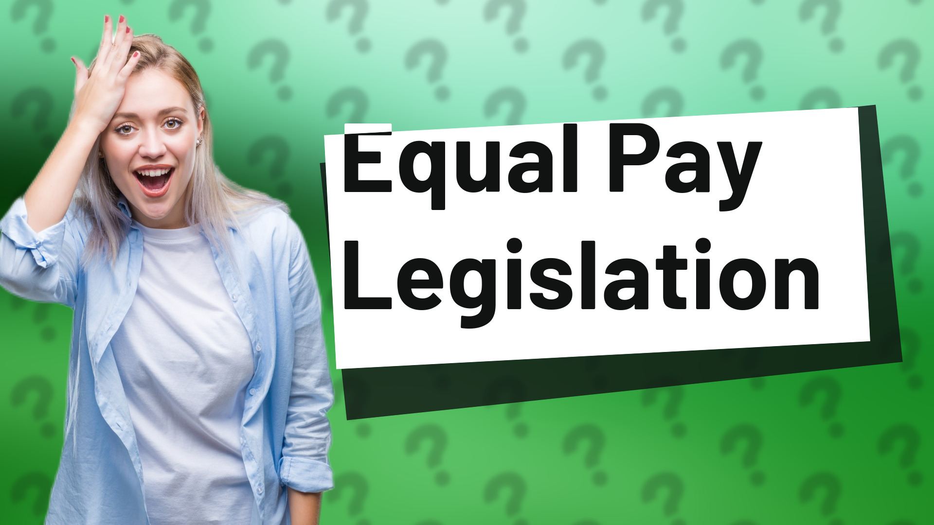 Equal Pay Legislation