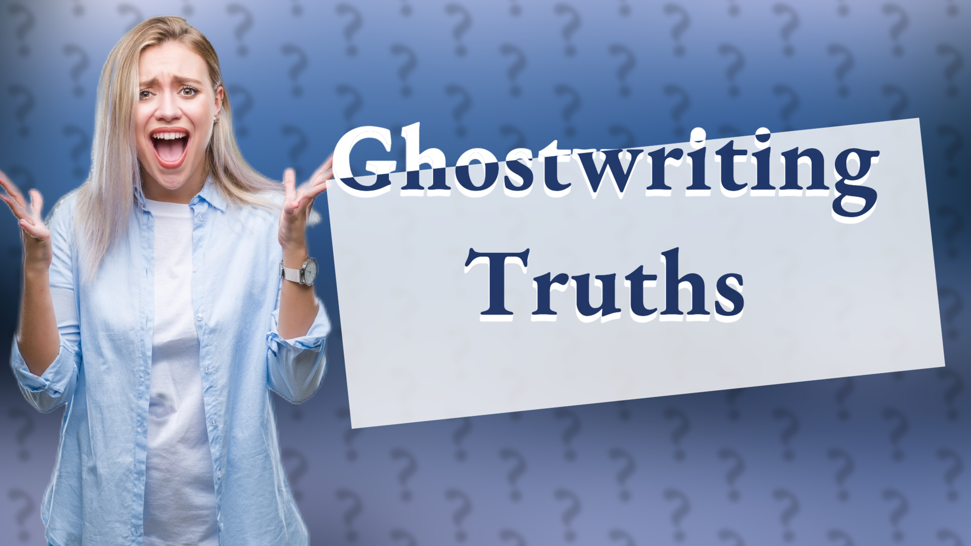 Ghostwriting Truths