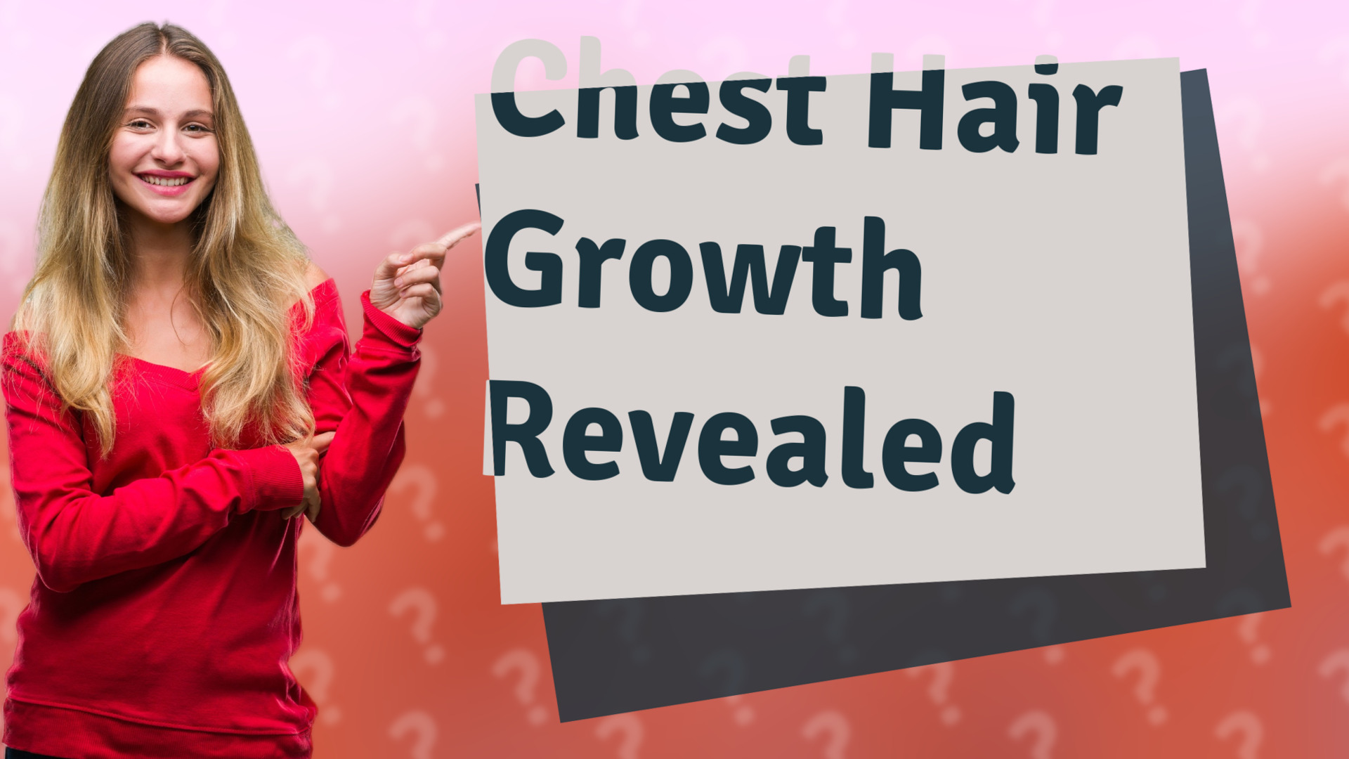 Chest Hair Growth Revealed